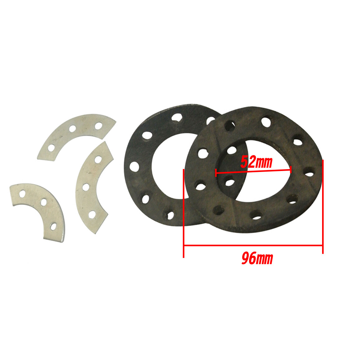 44 Tooth 9 Hole Rear Sprocket Kit 49cc 66cc 80cc Motorised Bicycle Motor