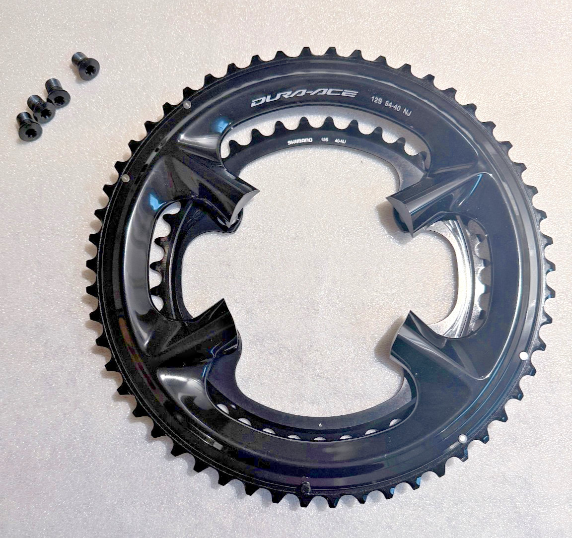 NEW 12 Speed Shimano DURA-ACE Road Bike Chainrings 54/40T FC-R9200 Crank Set