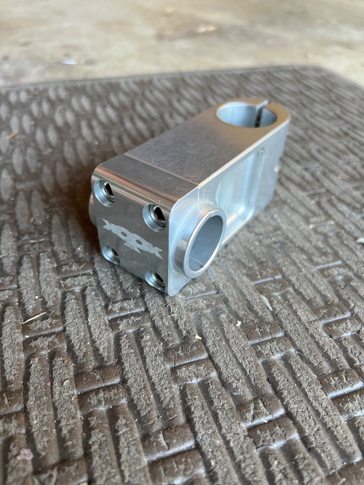 Kooka Vintage Silver Billet DH Stem 1 1/8 CNC, 90s MTB, 70mm
