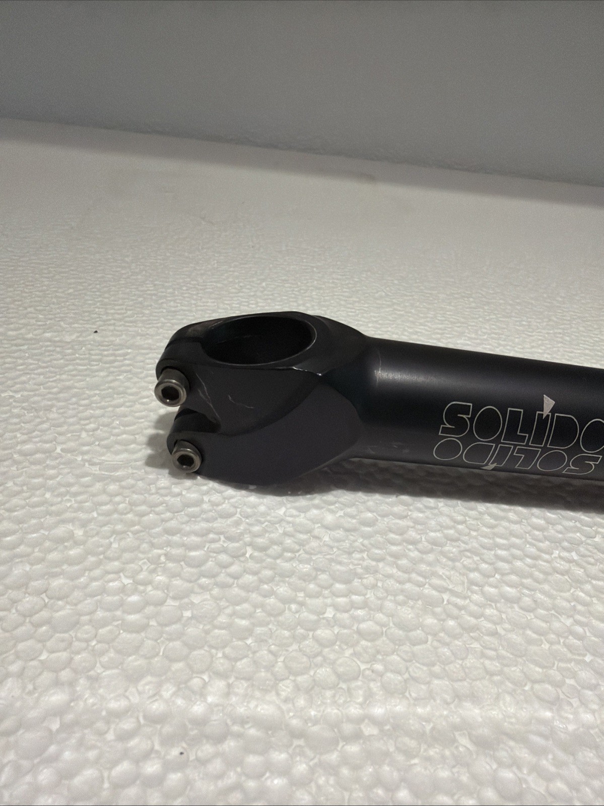 CINELLI SOLIDO STEM 1+1/8 125 N8 VINTAGE ROAD RACING AHEAD BLACK 90s