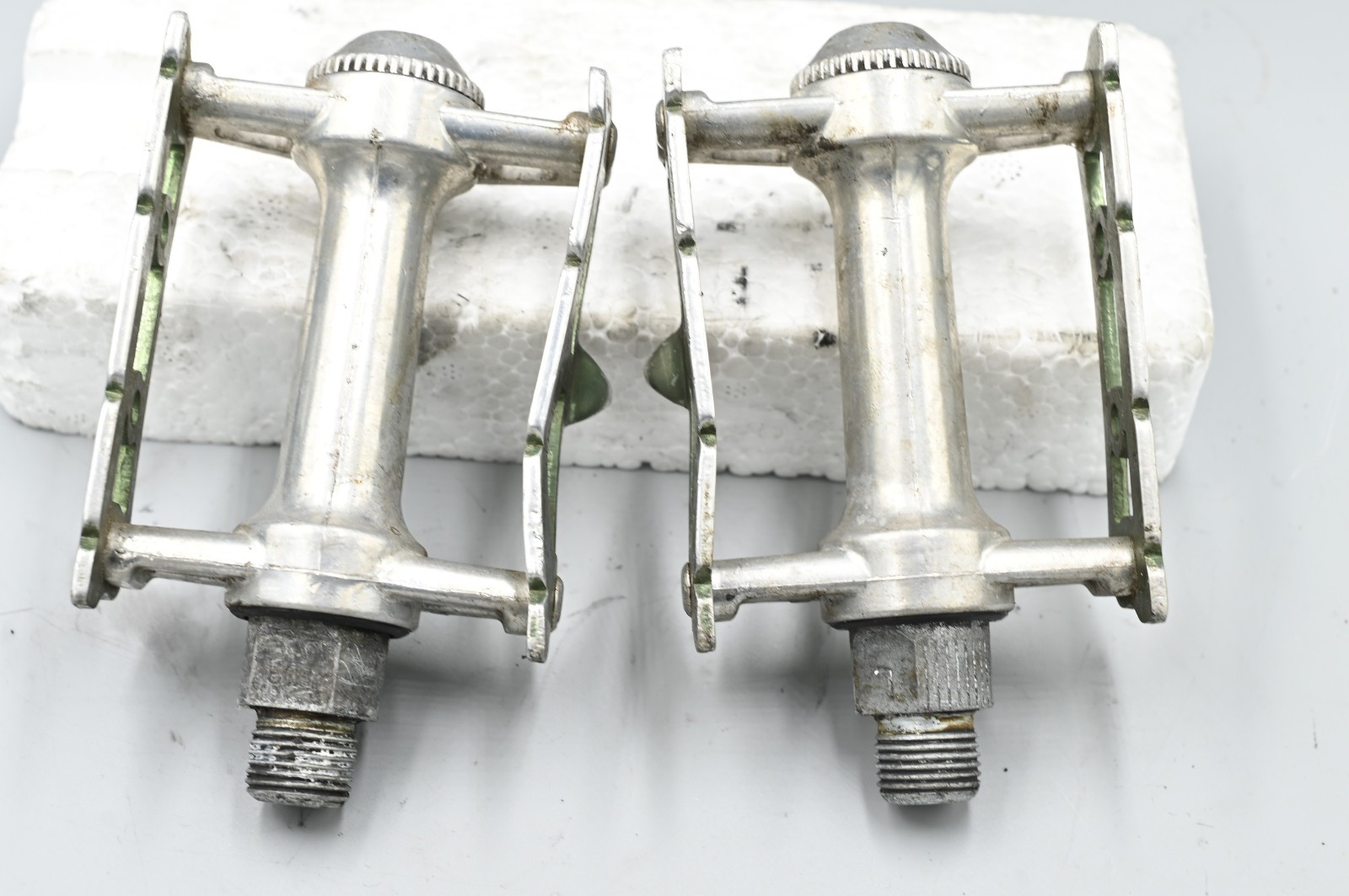 MKS Japan Sylvan Pedals Silver 9/16 Road Track Fixed Gear Tour Bicycle Bike