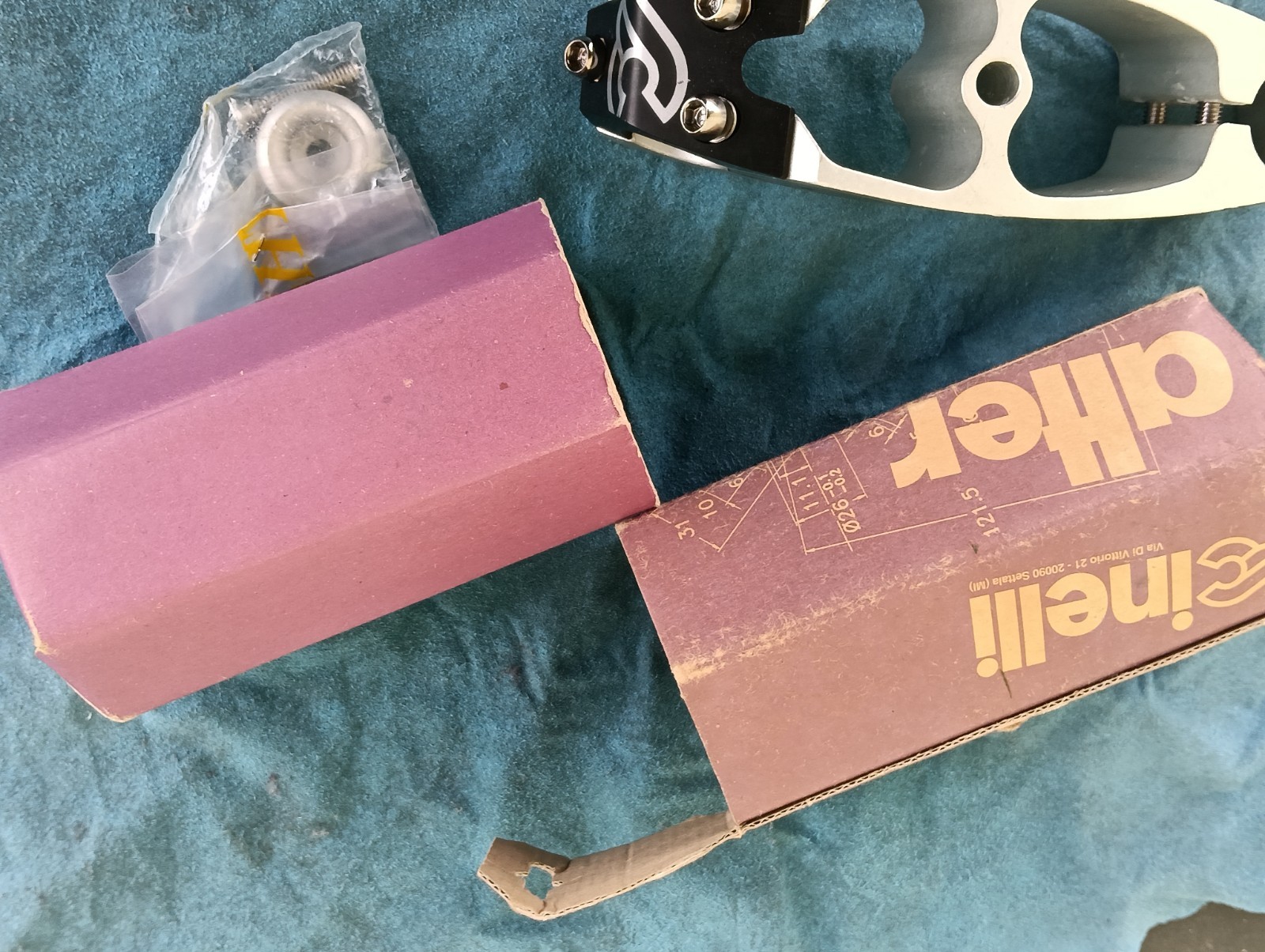 NOS Cinelli Alter Stem DE ROSA handlebar attachment Colnago Bianchi Pinarello