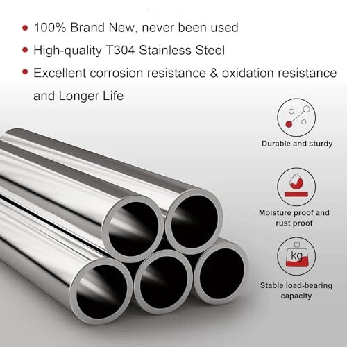 4 Inch Universal Straight Exhaust Pipe DIY Custom Mandrel Tube Pipe,4» OD