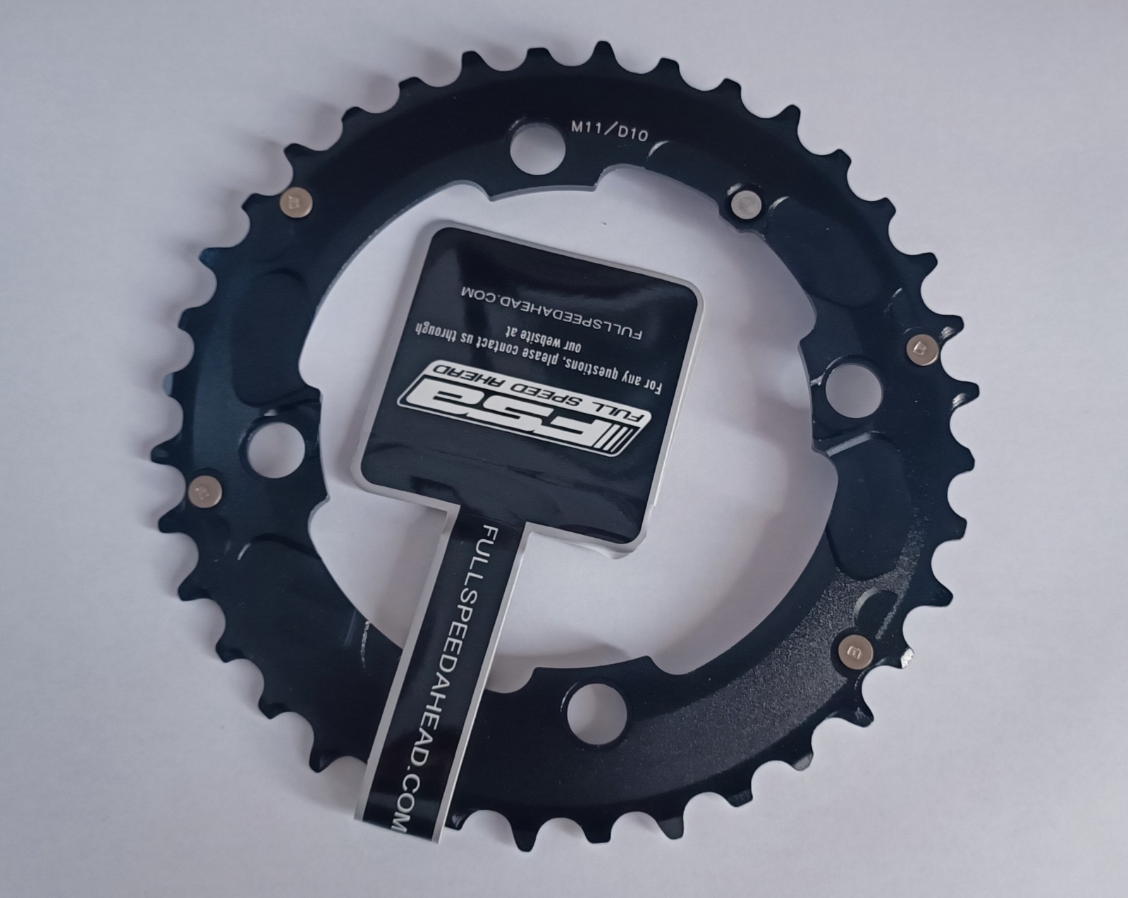 FSA chainring Pro MTB e-bike 36T 104 BCD alloy 4 holes bolts 104×36 black WB272B