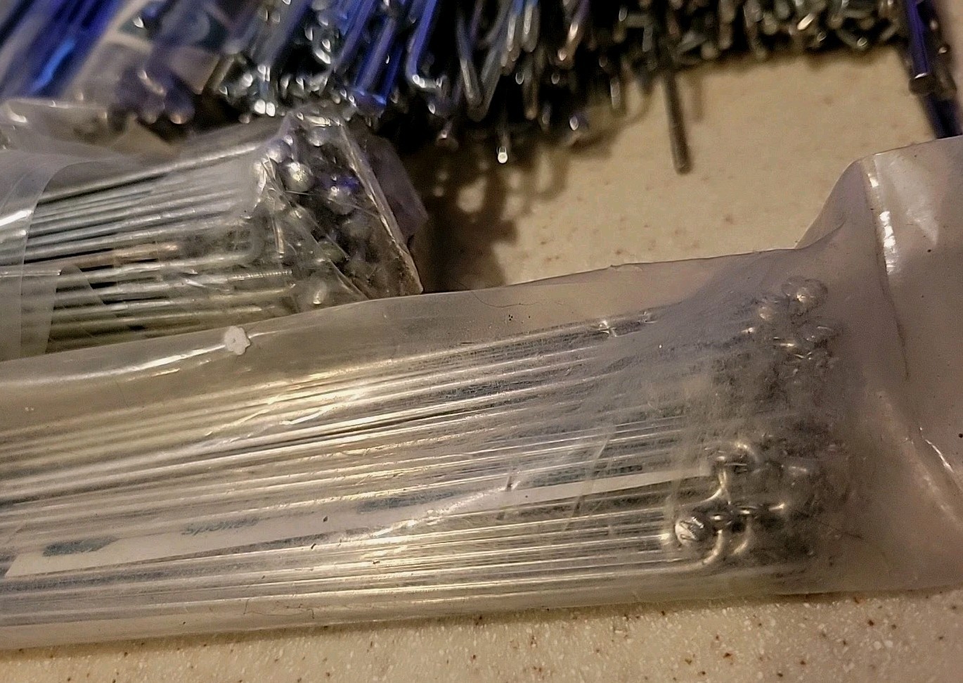 Lot Of Bike Spokes 23lbs Random Name Brands & Sizes Wheel Smith