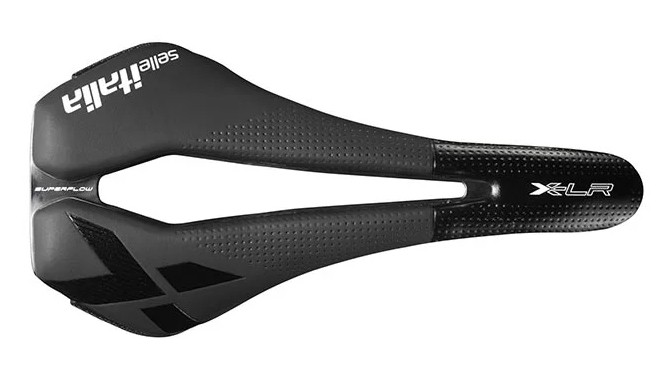 Selle Italia X-LR Kit Carbonio Superflow Saddle – 264 x 125mm 130g Black