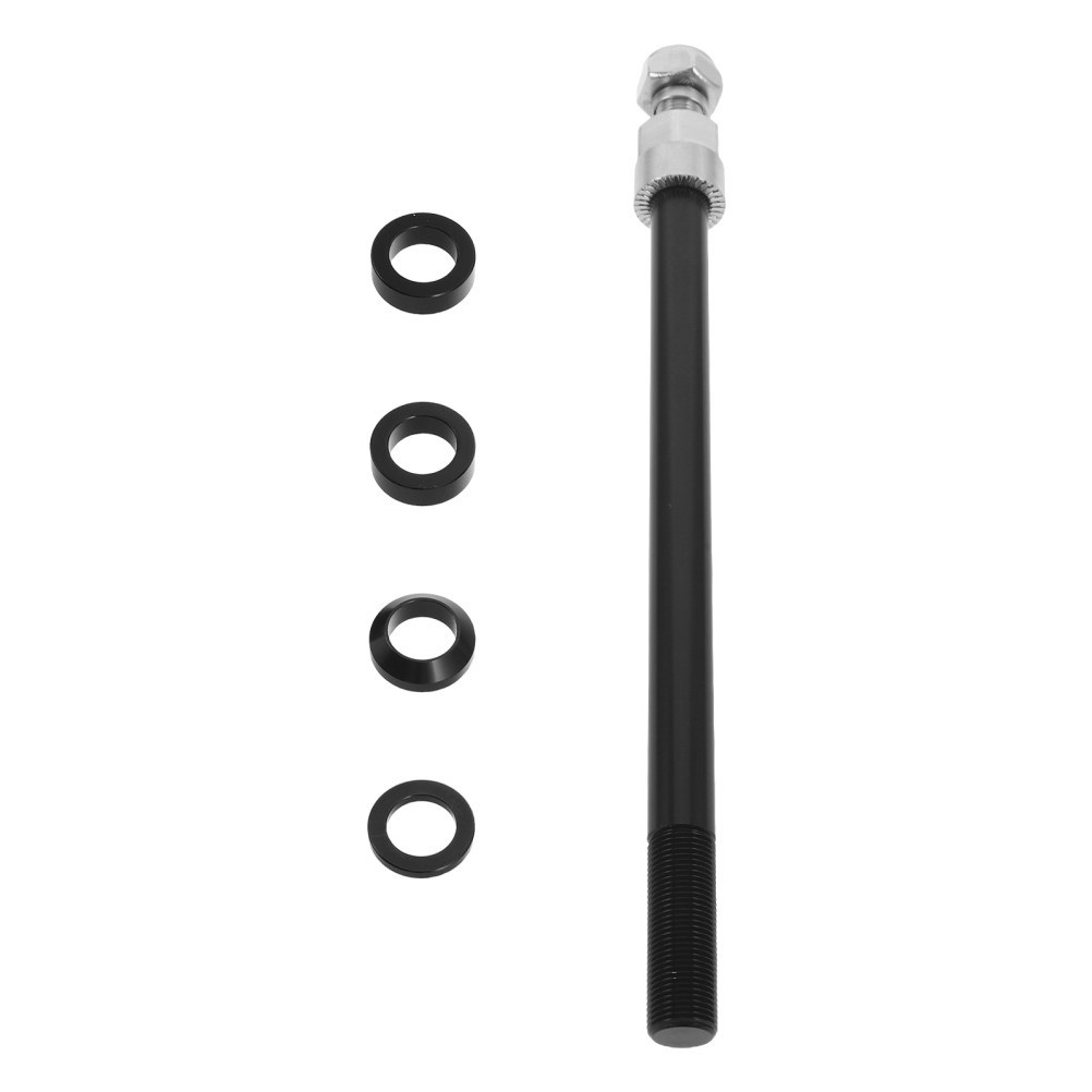 Bicycle Trailer Barrel Axle Spindle and Hub Assembly Aluminum Alloy Thru Rod