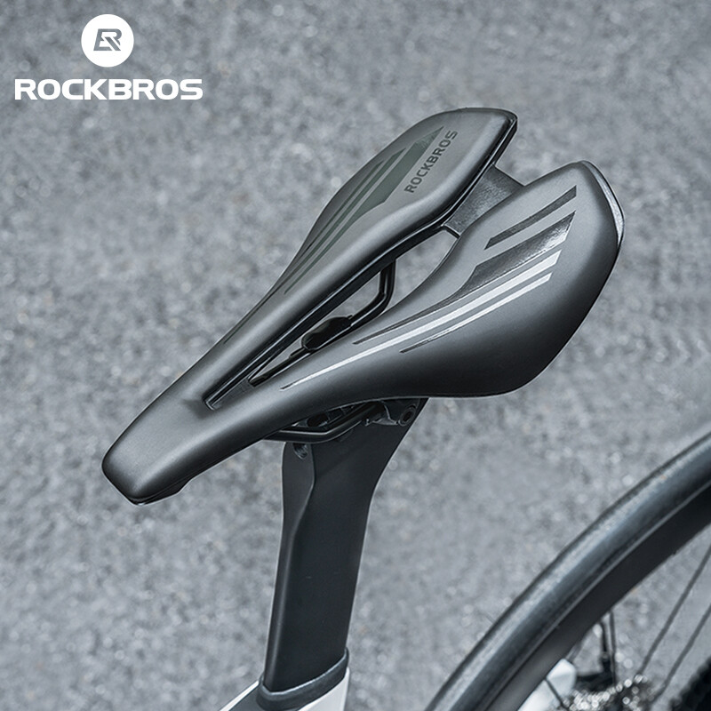 ROCKBROS Bike Bicycle Saddle Seat Gel Cushion Sporty Soft Comfort Pad PU Hollow
