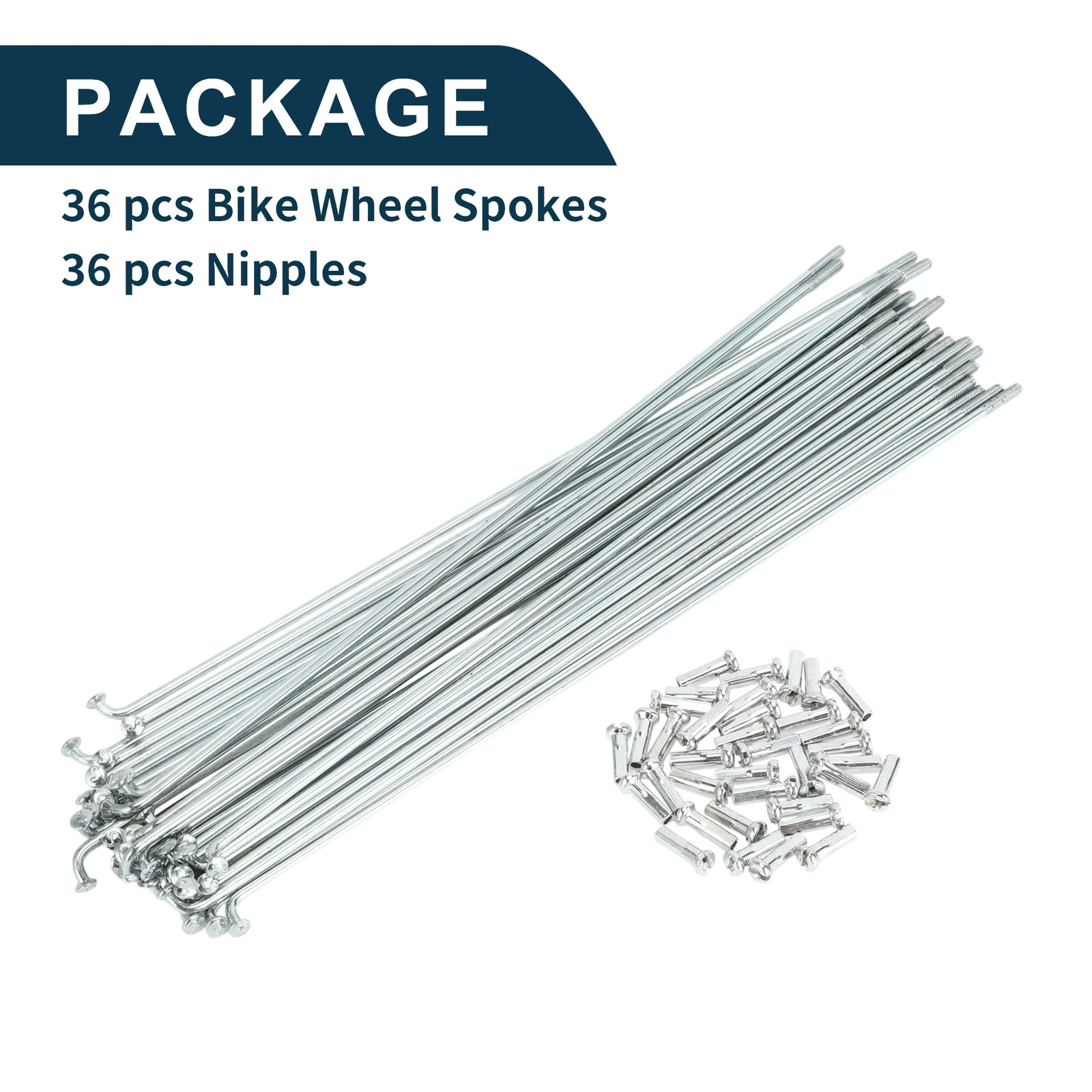 Bicycle Spokes Bike Wheel Spokes 14G 125Mm 135Mm 138Mm 171Mm 177Mm 185Mm 202Mm 2