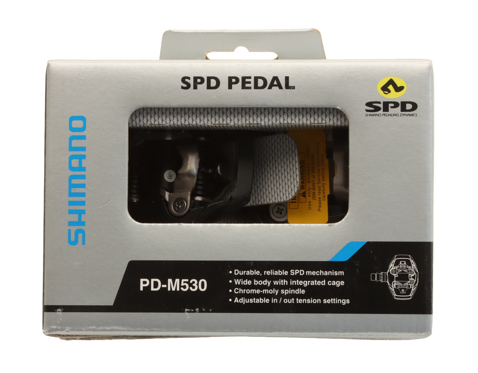 Shimano SPD PD-M530 Clipless MTB Bike Pedals 9/16″ NEW NOS NIB
