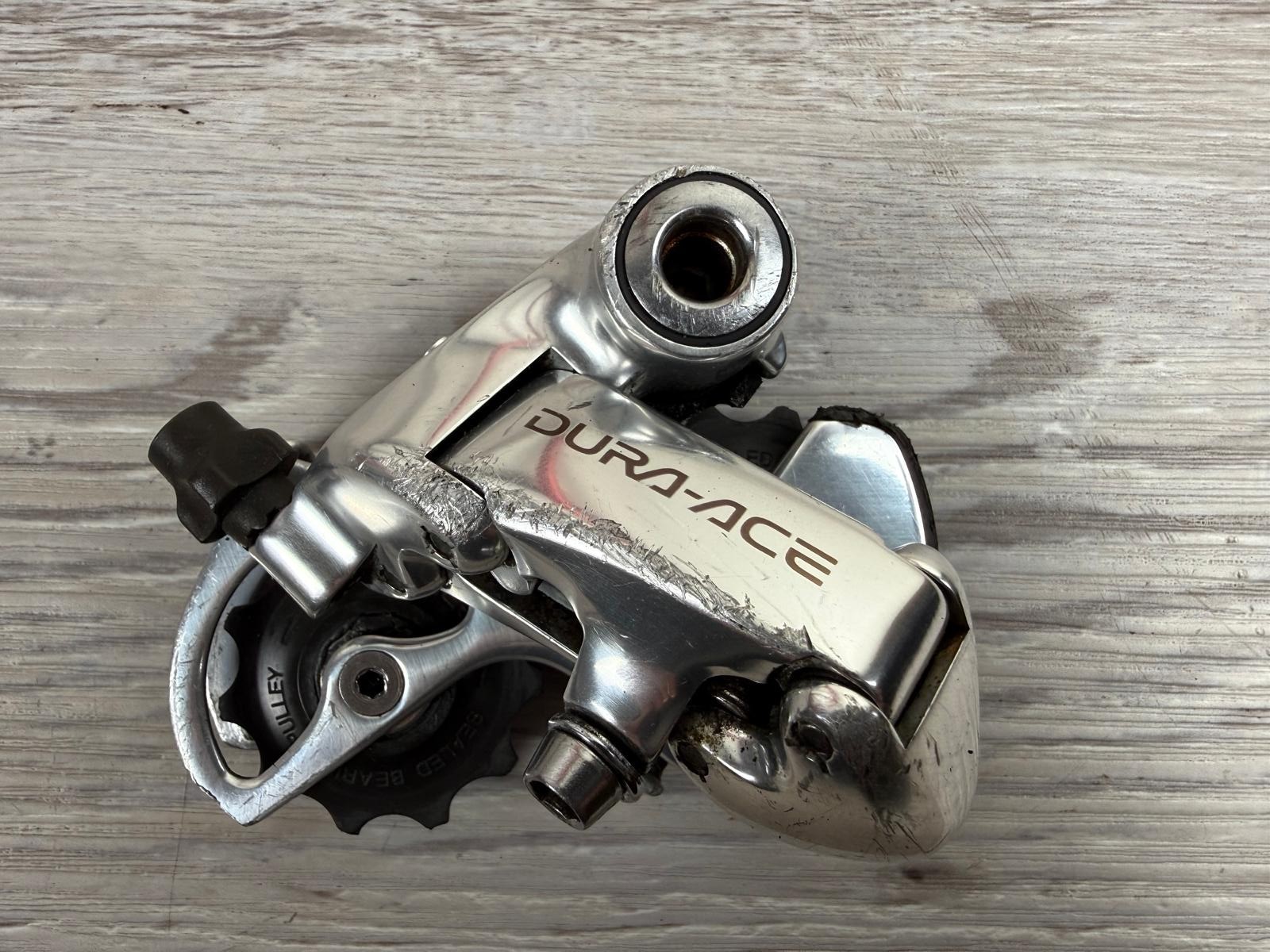 Vintage Shimano Dura-Ace RD-7700 Rear Derailleur 9 Speed Short Cage