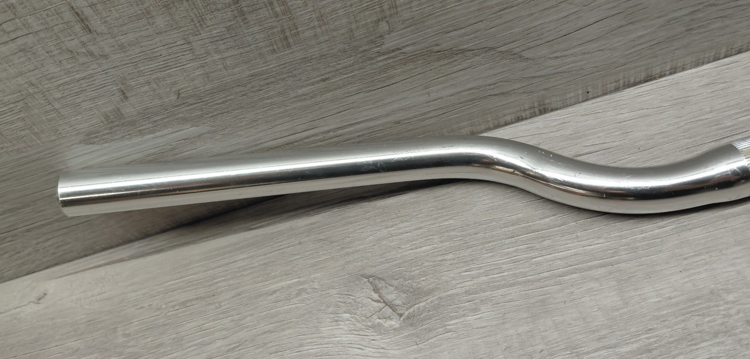 Vintage NL Alloy MTB Handlebar 25.4 mm x 620 mm 3″ Rise – Silver