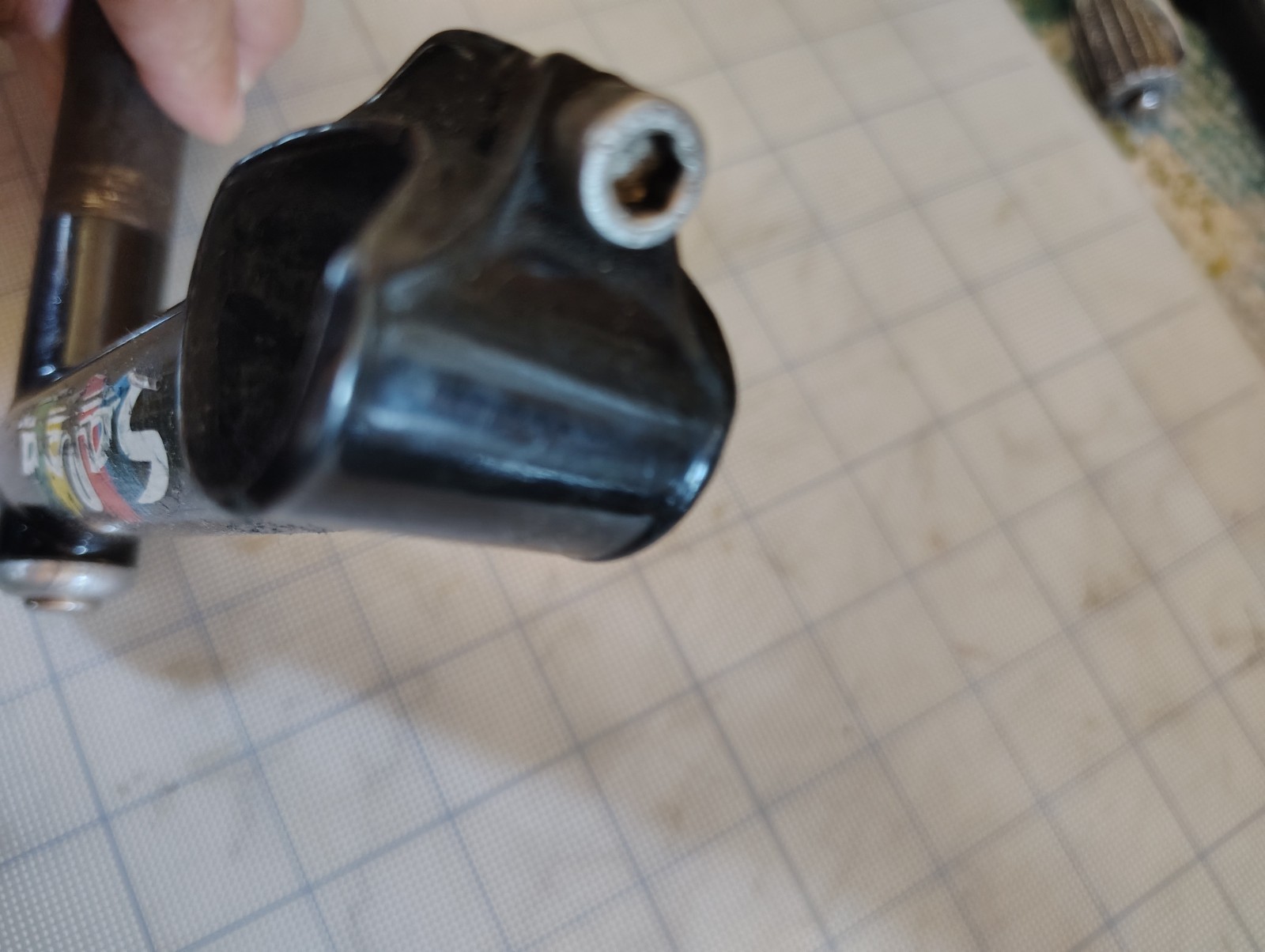 Vintage Salsa Moto Quill Stem 22.2mm 26.0mm Clamp slight Rise 120mm