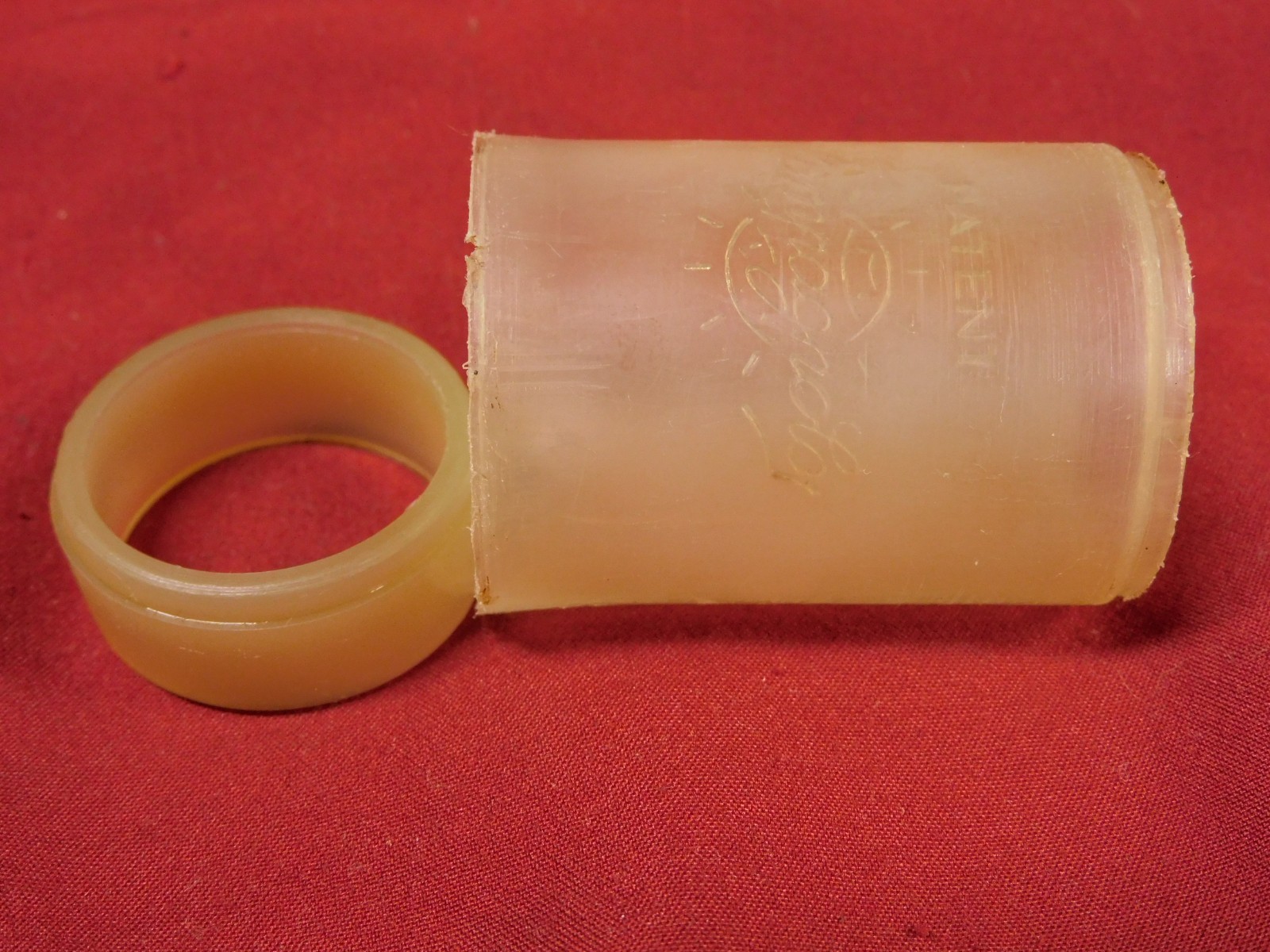 Vintage Campagnolo Plastic Bottom Bracket BB Sleeve & Cone 2110 & 2110/1