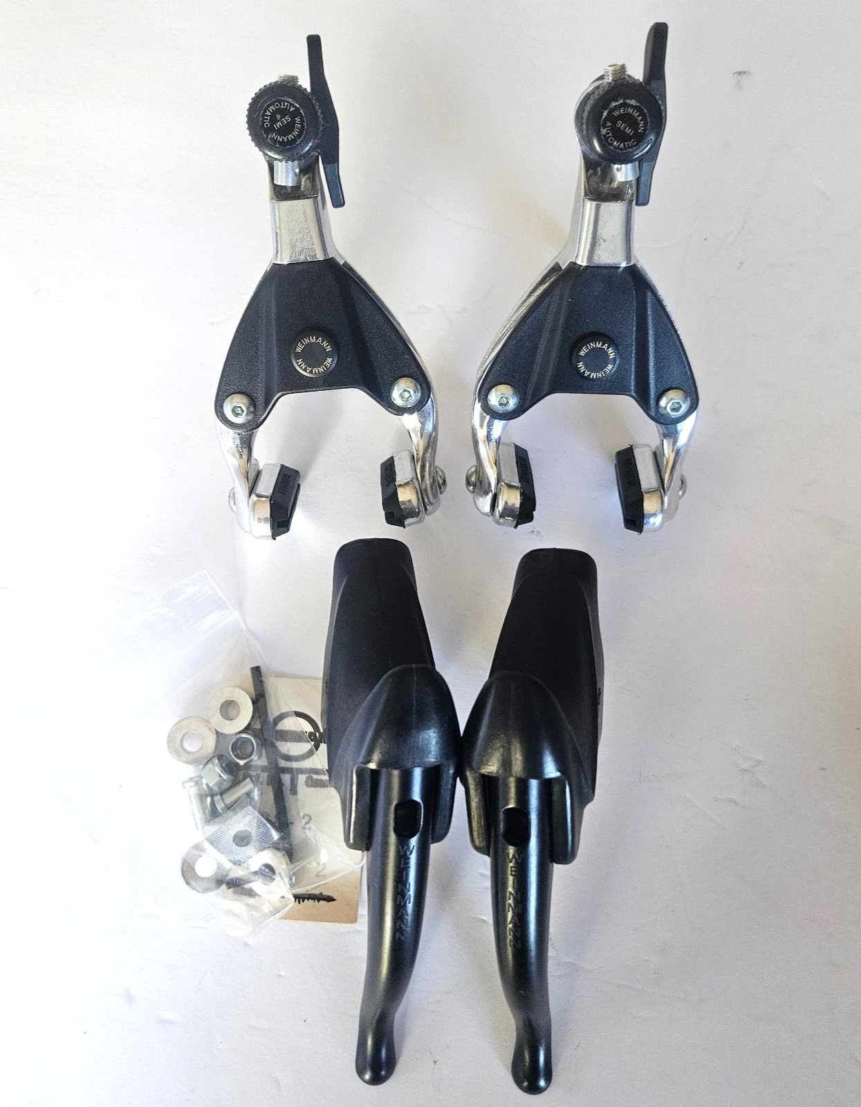 NOS Weinmann AG Delta Brakes Calipers and Brake Levers, Black