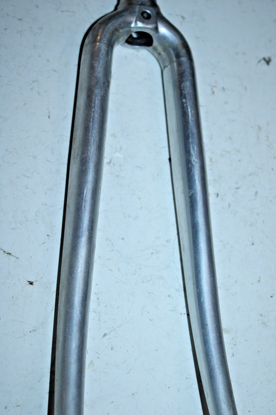 Vintage Road Hybrid Bike Fork 700c 1″ Threaded 177mm Silver Cafe Commuter Java ~