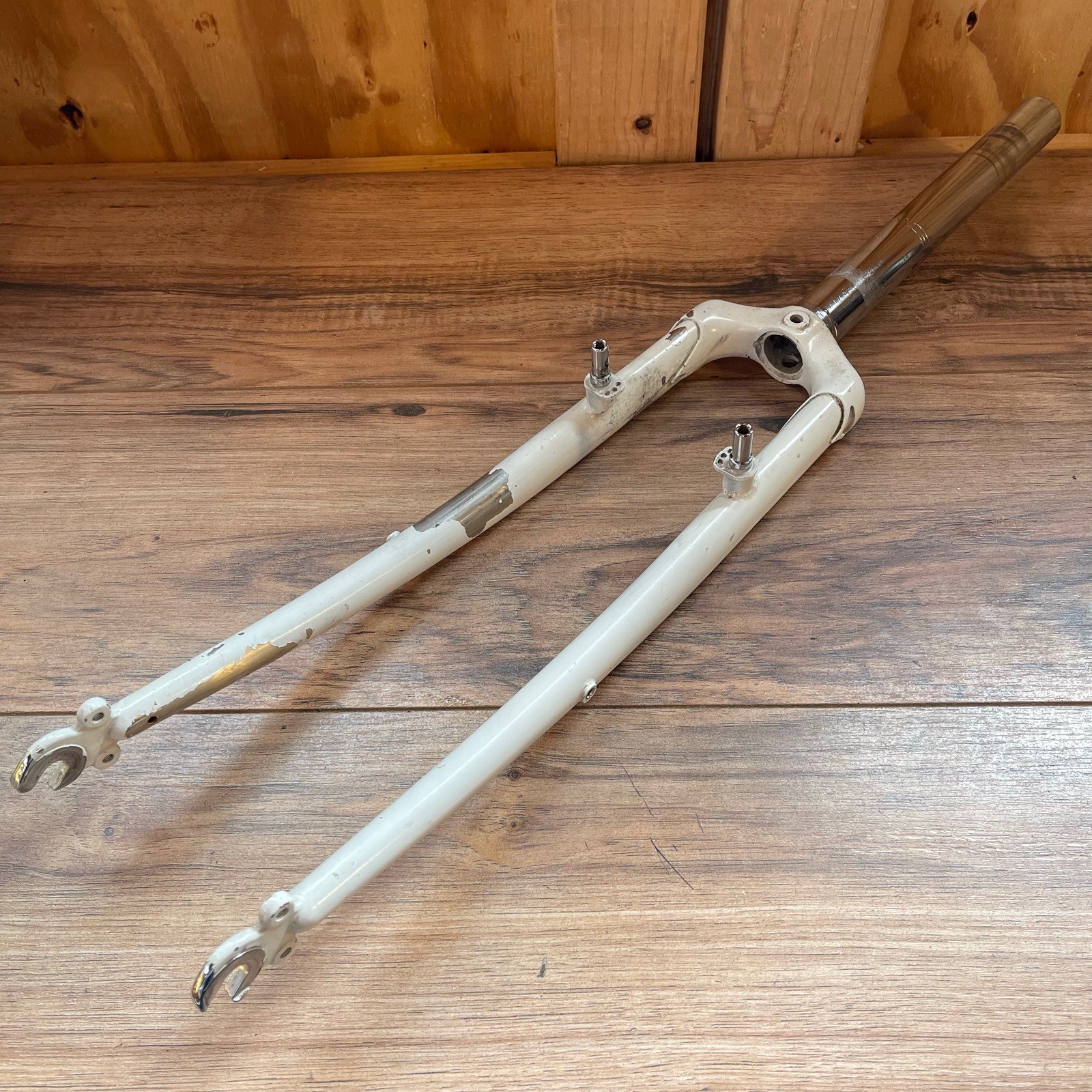 Tange 700C Lugged Cyclocross Gravel Fork 1 1/8 Threadless 232mm 395 Axle/Crown