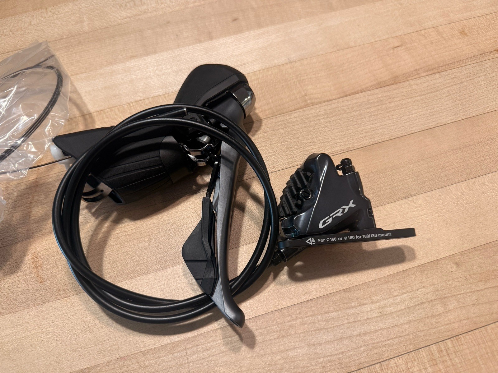 Shimano GRX ST-RX810 Left Drop Bar 11-Speed Brake/Shifter Lever Black Gravel