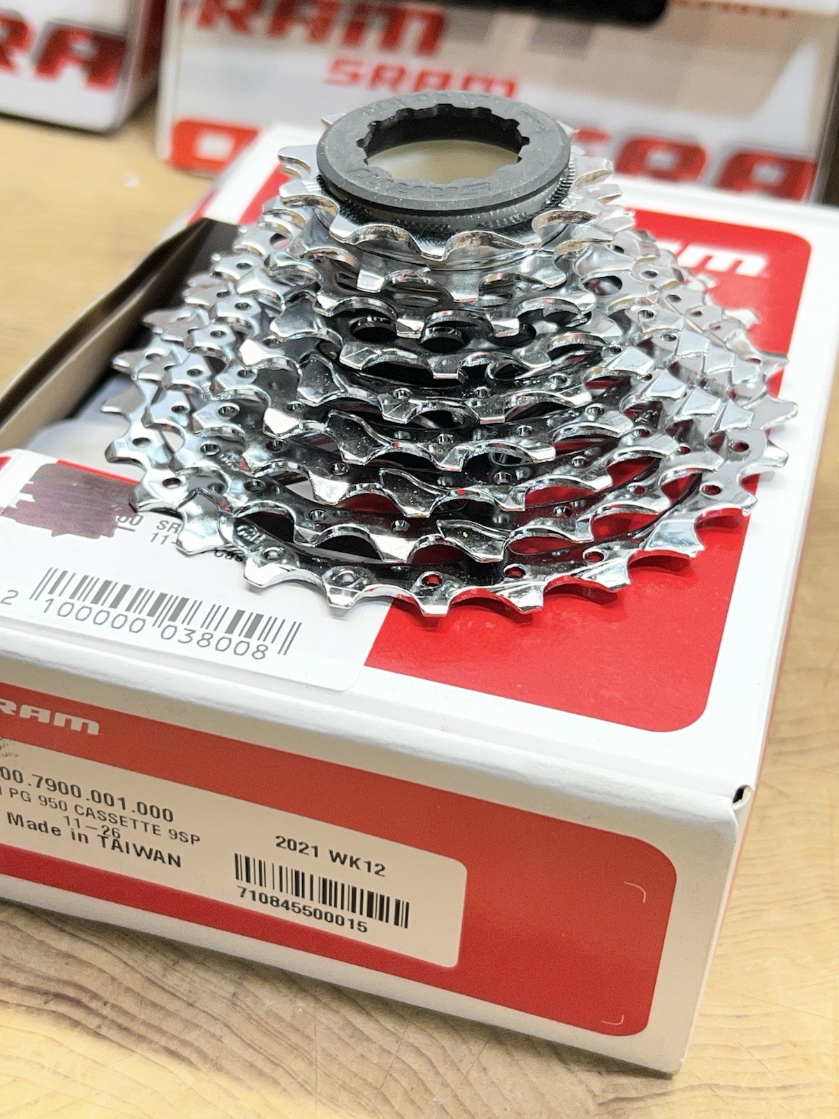 SRAM PG-950 9 speed Cassette 11-26T Gravel Road CX
