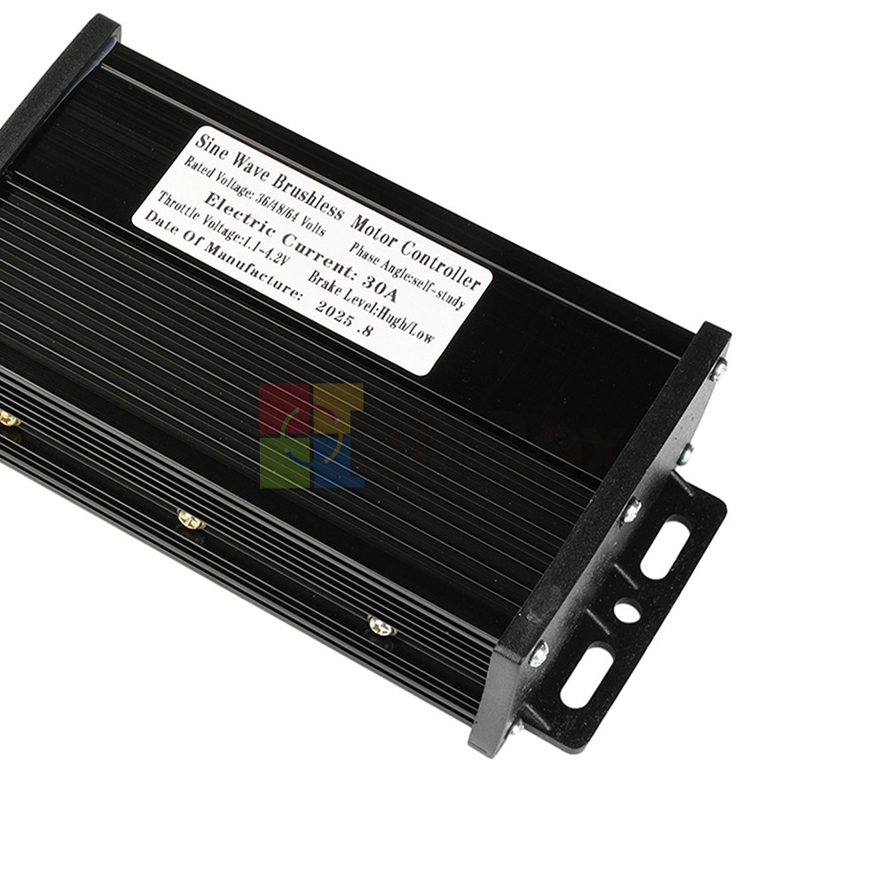36V 48V 64V 40/30/20A Sine Wave Brushless Motor Controller for Electric Bicycle