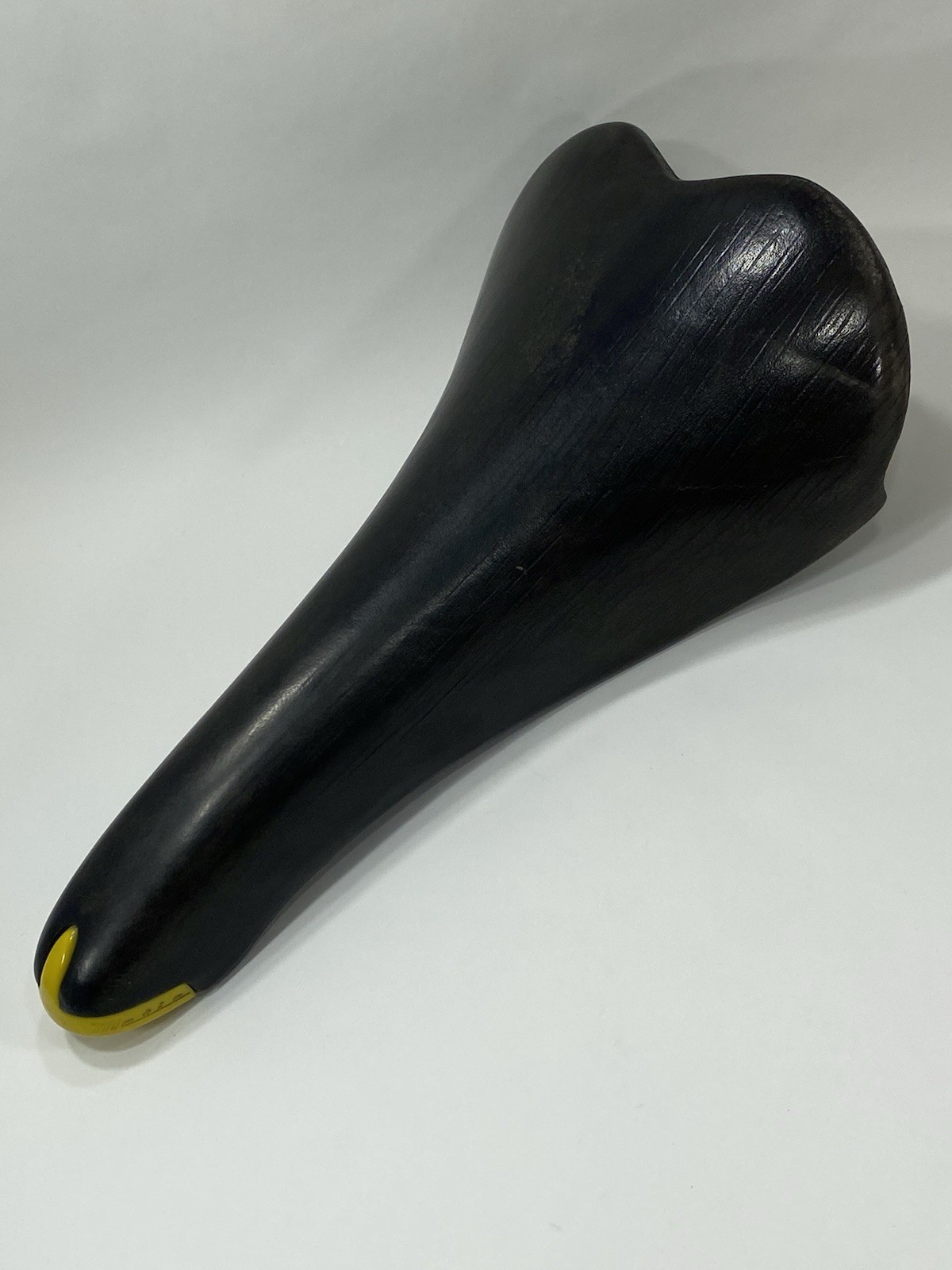 Vintage Selle Italia Turbo Matic Saddle Yellow Turbomatic Seat 1990s Pat Pend OG