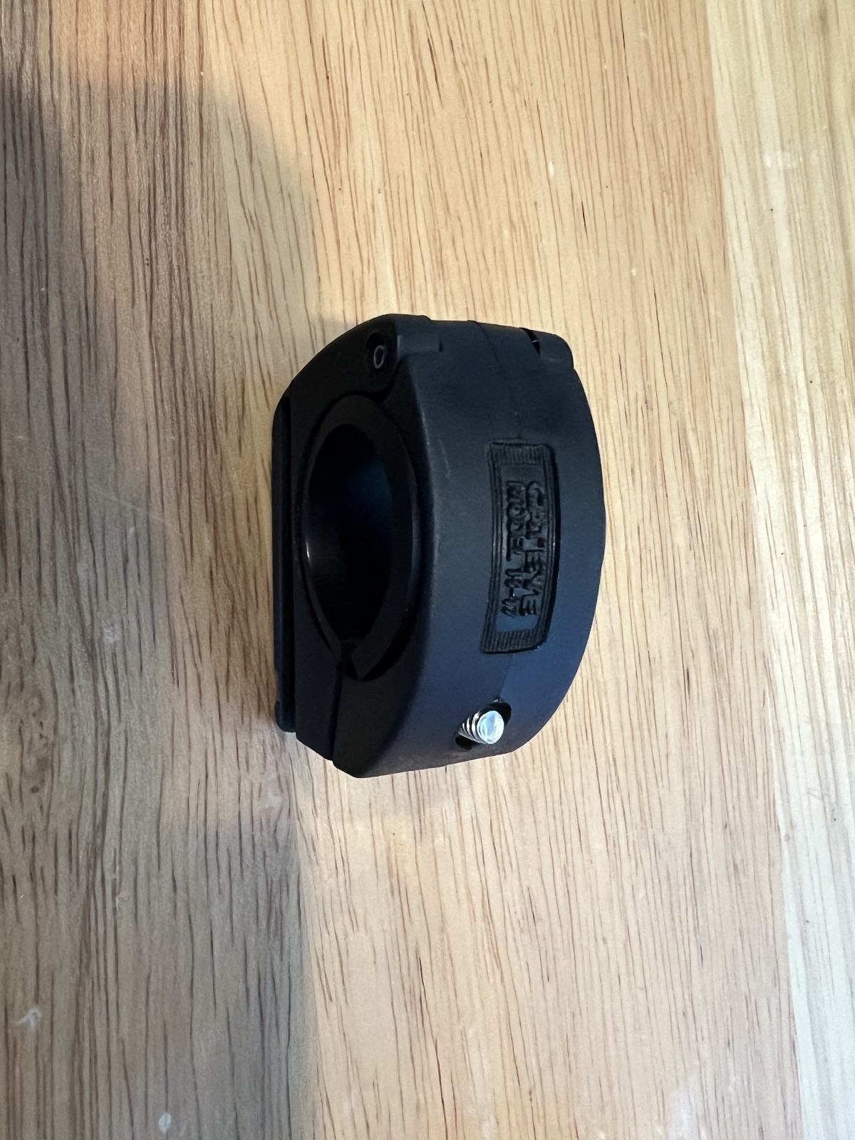 Used Cateye Model H-17 Mount for Bike Light and rubber accessories.