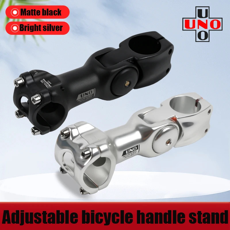 Riser 0-60 Degree Adjustable Bicycle Handlebar Stem Riser 25.4mm/31.8mm