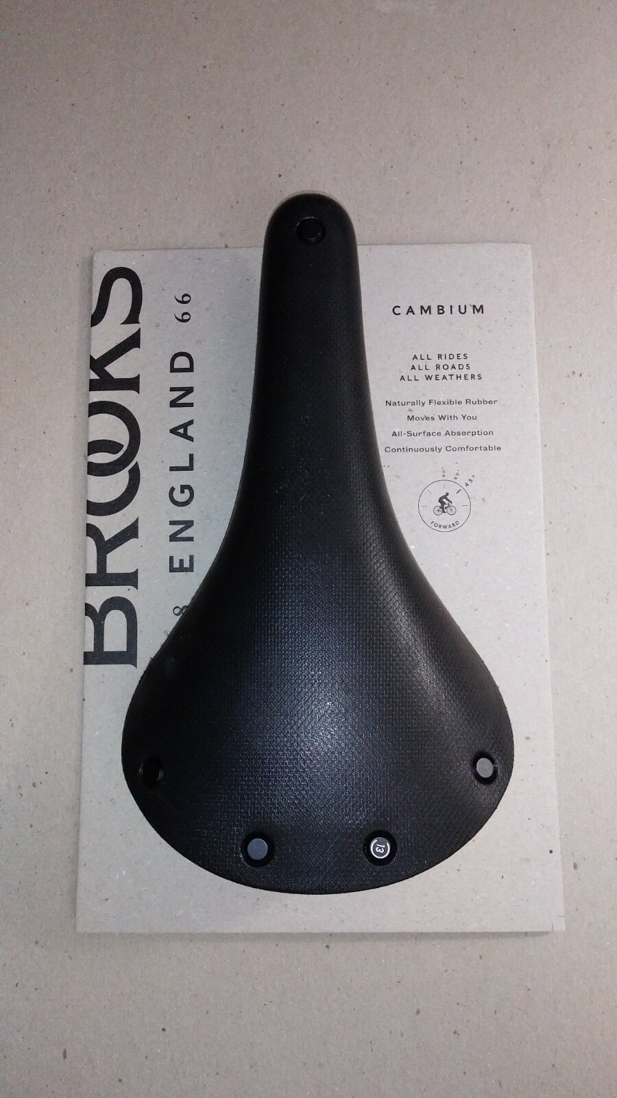 Brooks C13 158mm wide Cambium Carbon Rails Saddle New