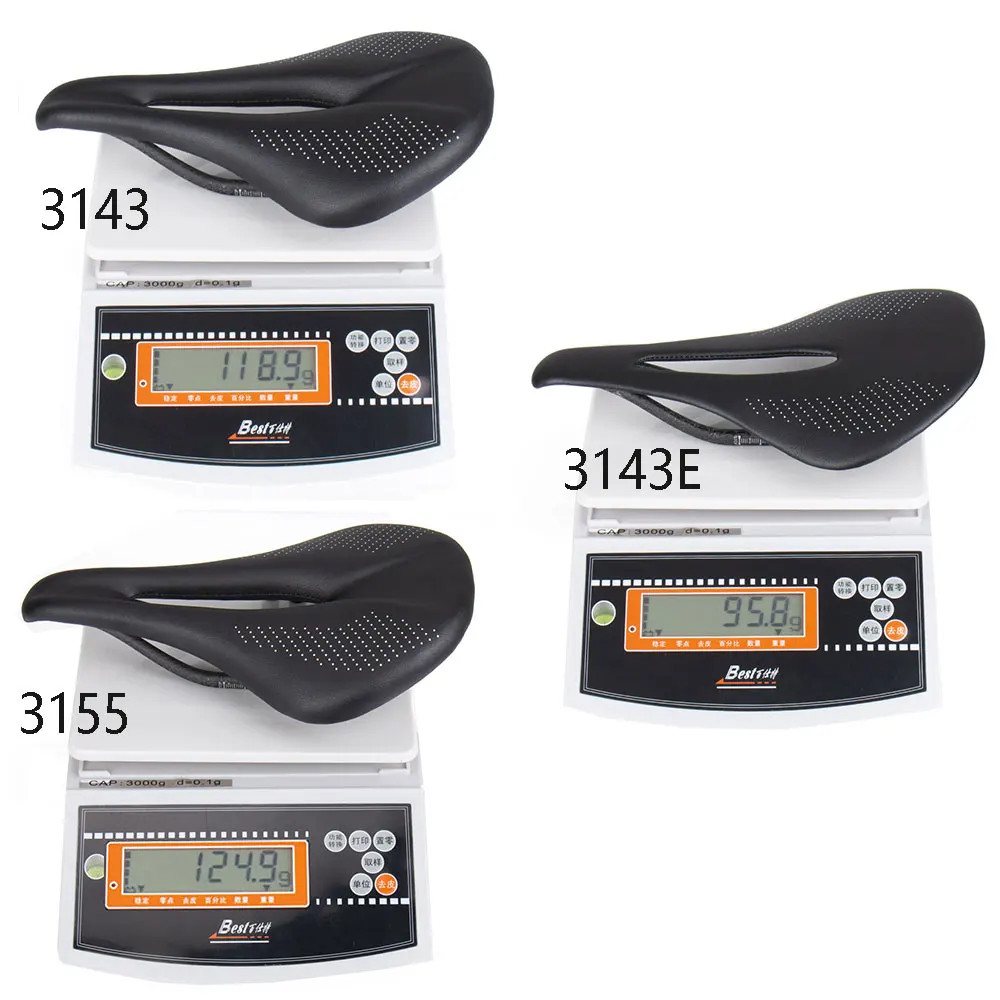 Super Light Carbon Saddle 240X143/155Mm 96G MTB Road Bike Leather Cushion Cyclin
