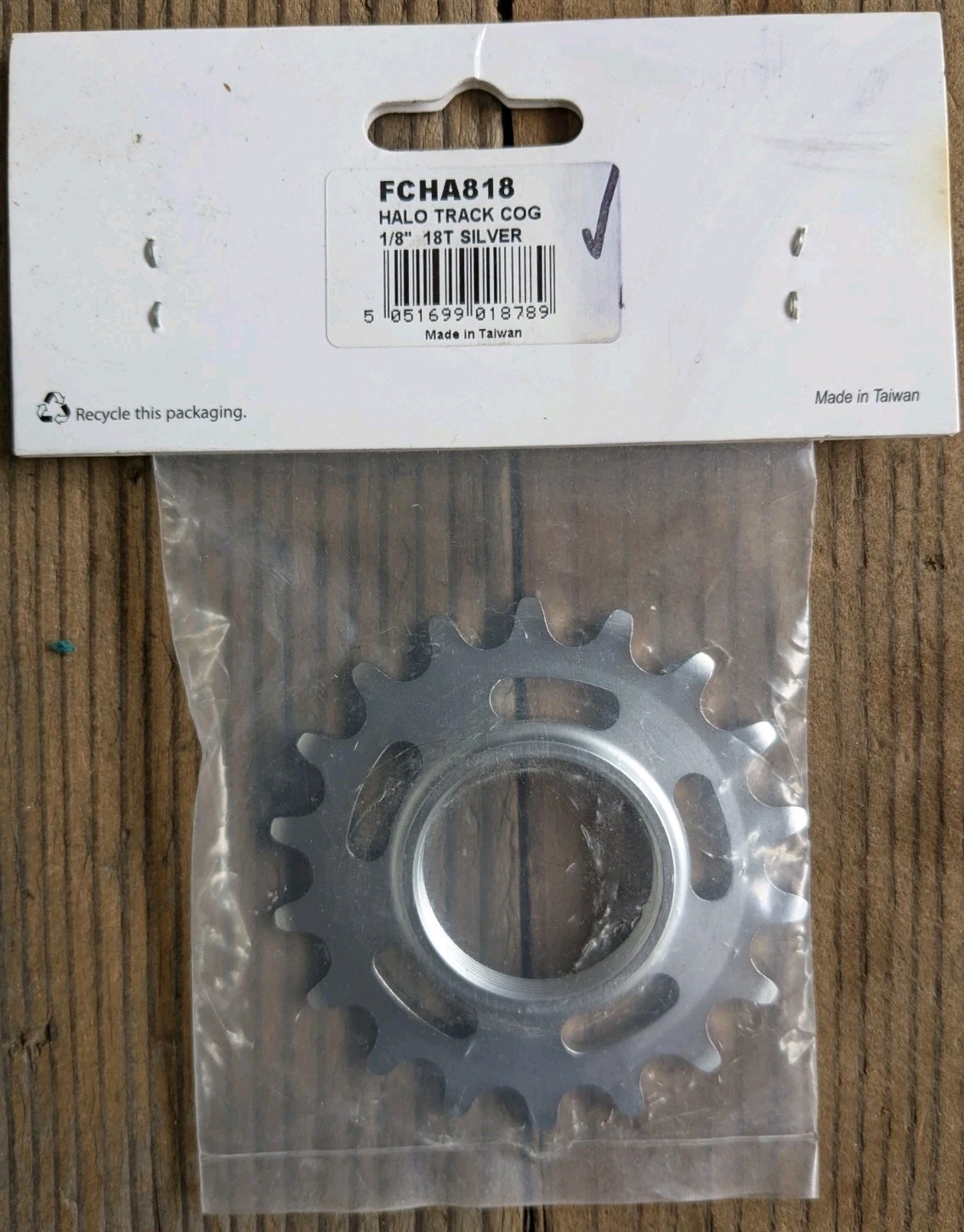 Halo Fixed Track Cog 18T BC1.37x24tpi