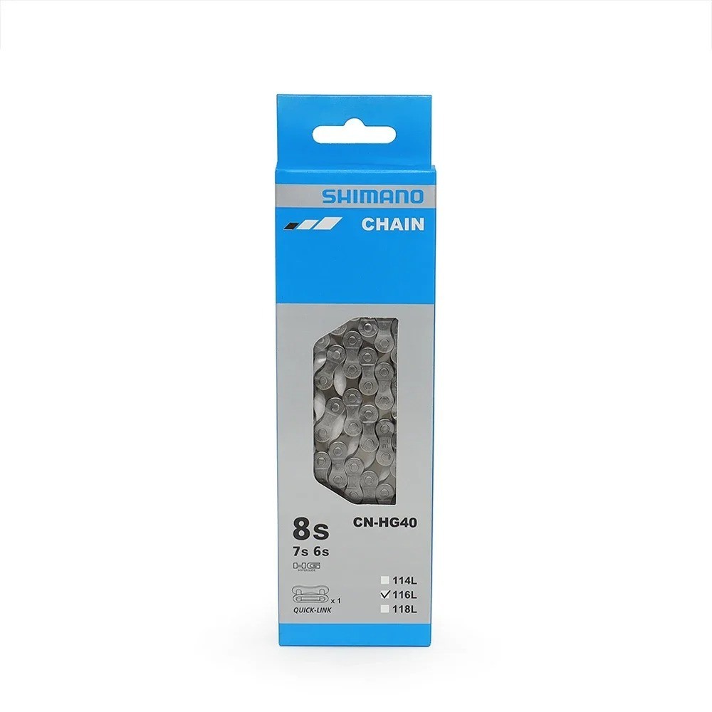 For Shimano MTB Road Bike 6/7/8/9/10/11 Speeds Chain HG40/53/54/701 116 Links