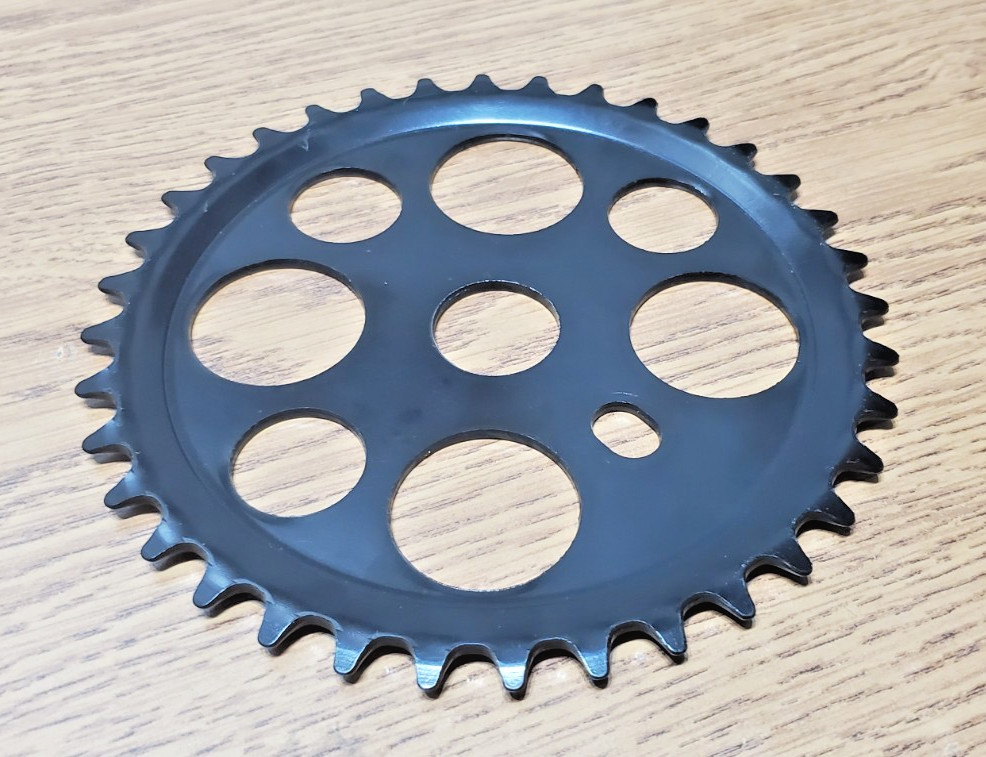 Lowrider bike Lucky 7 Steel Chainring 1/2 X 1/8 36t Black