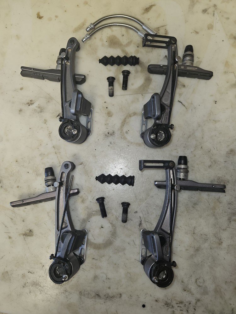 Shimano XTR BR-M950 v-brake front rear left right late ‘90s vintage MTB used