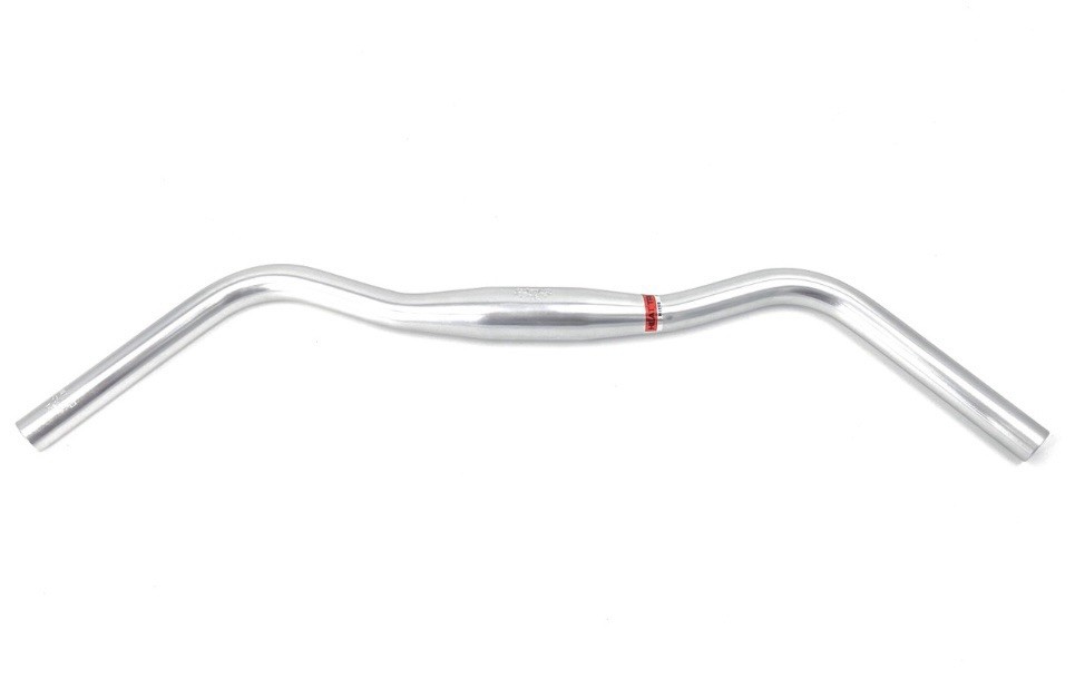 Nitto Jitensha B2522AA-SSB Handlebar | 570mm Width | 31.8mm Clamp | Silver