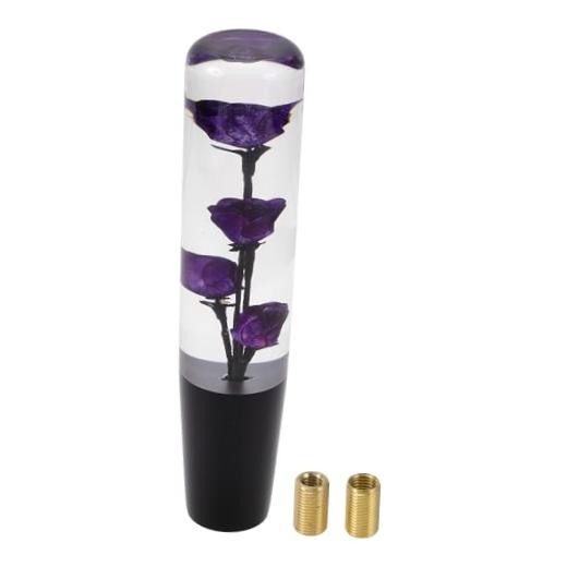 Car Gear Shifter Knob | Front Shift Lever Knob Universal for 20cm Purple