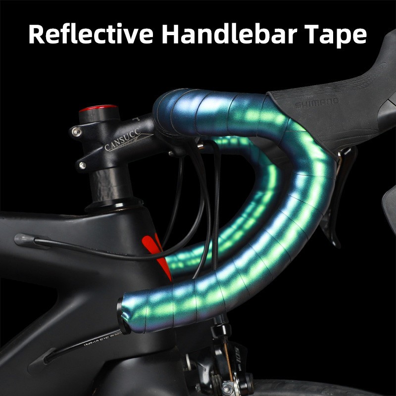 WEST BIKING Photochromic Reflective Road Bike Bicycle Handlebar Tape a Pair