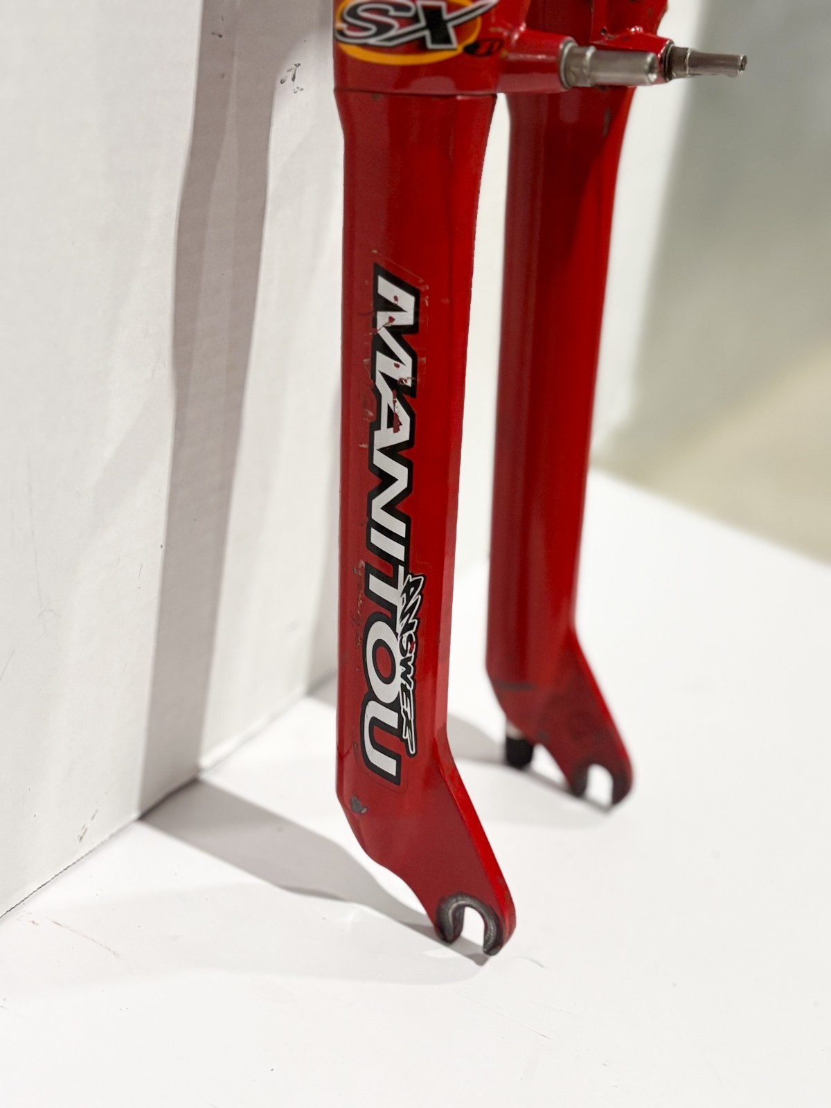 Vintage 1997 Answer Manitou SX TI Titanium Spring 1-1/8″ Suspension Fork 90s MTB