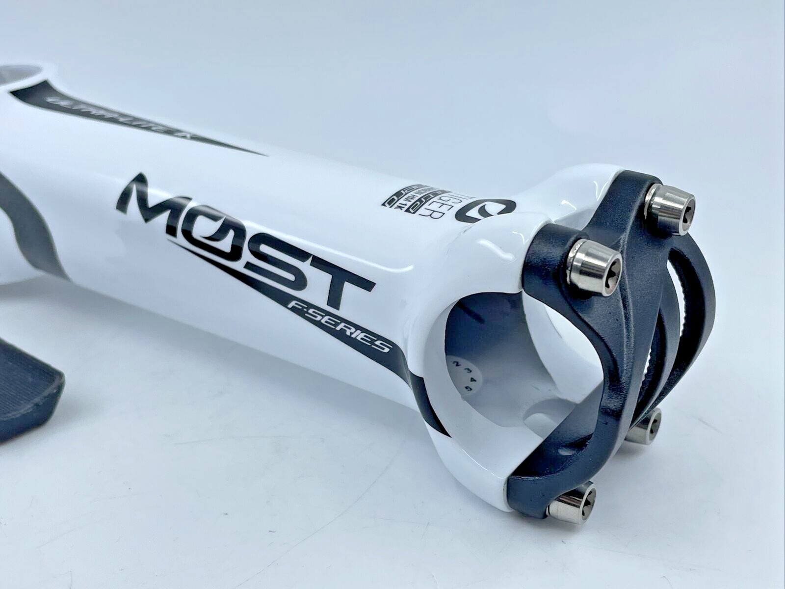 MOST Pinarello Tiger Ultra 1K Aero Carbon Stem 140mm 31.8mm 1-1/8″ NEW TAKE-OFF