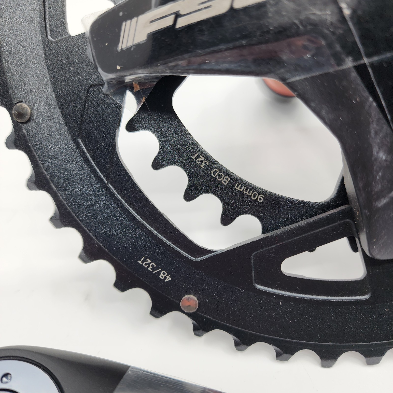 FSA Gossamer Pro 2x 48/32T 172.5mm BB386EVO Crankset NEW