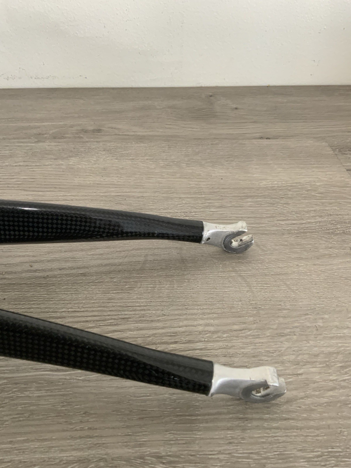 BLACK BLADES CARBON FORK 1 1/8 INCH THREADLESS 700C 295 MM STEERER 570 GRAMS
