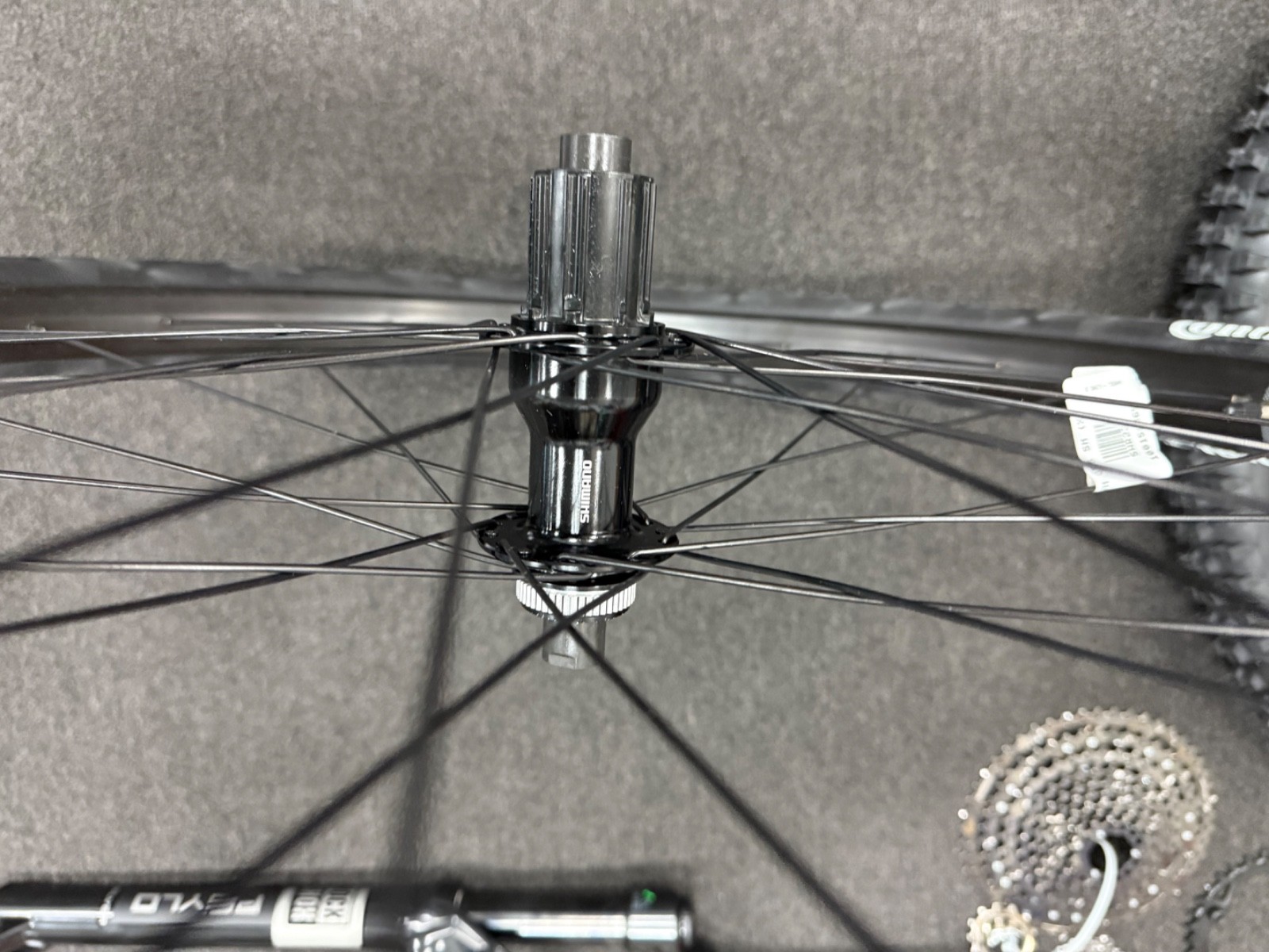 Never used bike parts rockshox,shimano brand new