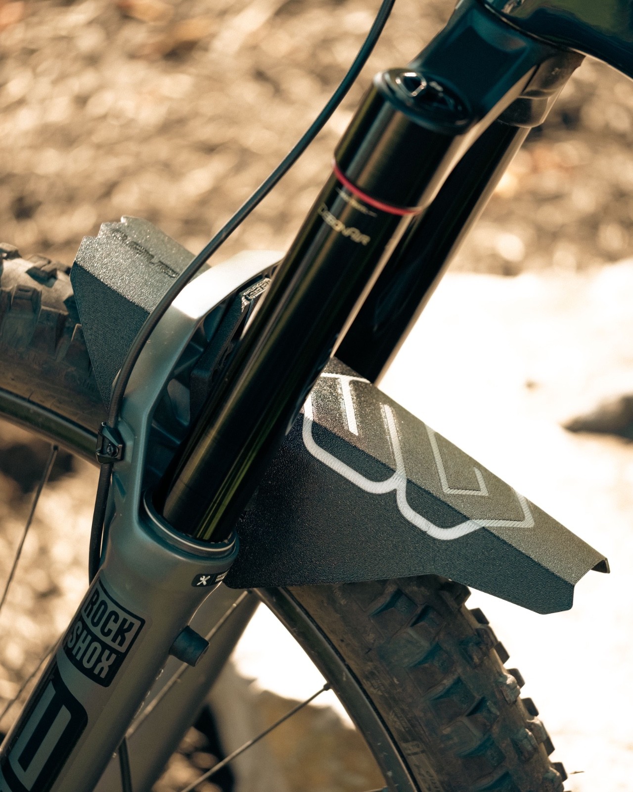BOQS Z V3 RockShox ZEB Mudguard MTB Mountain Bike Fender