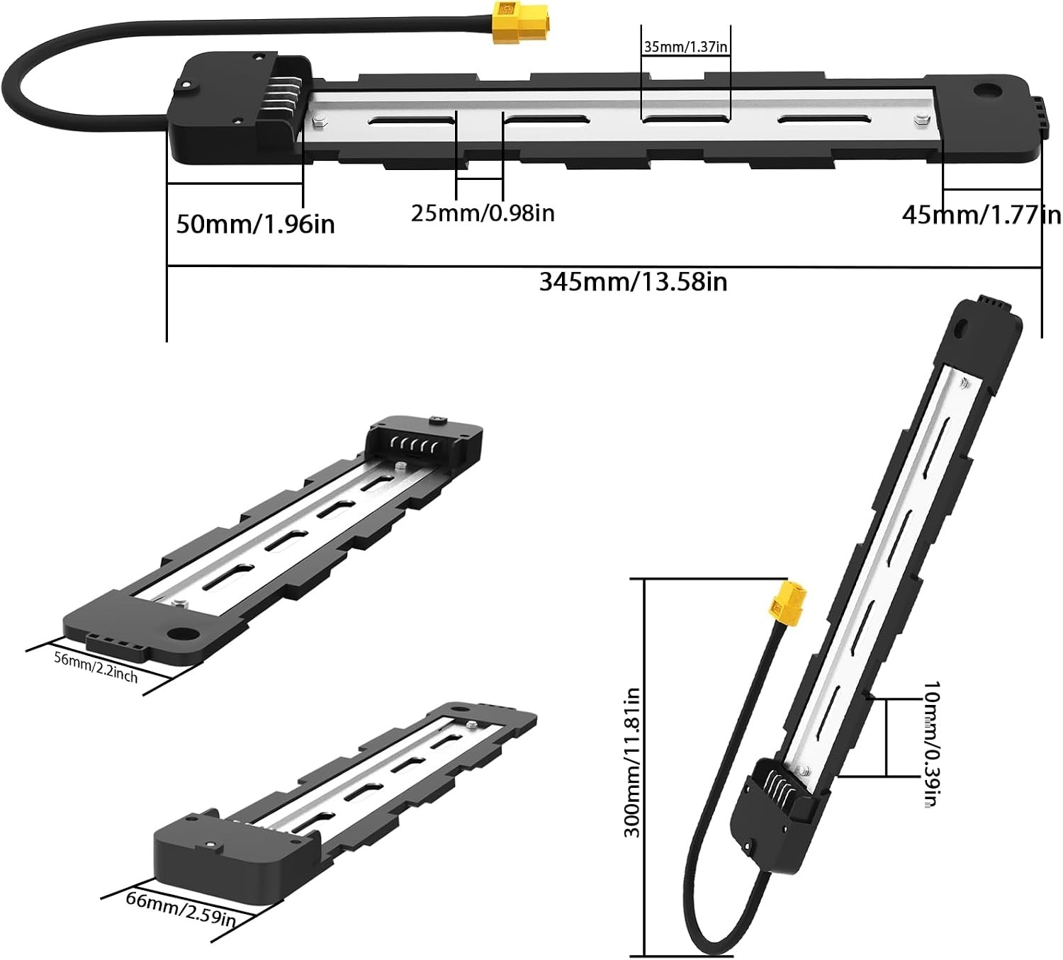 Bike Battery Mount Bracket 4Pins 5Pins Connection Holder Base With Cable For …