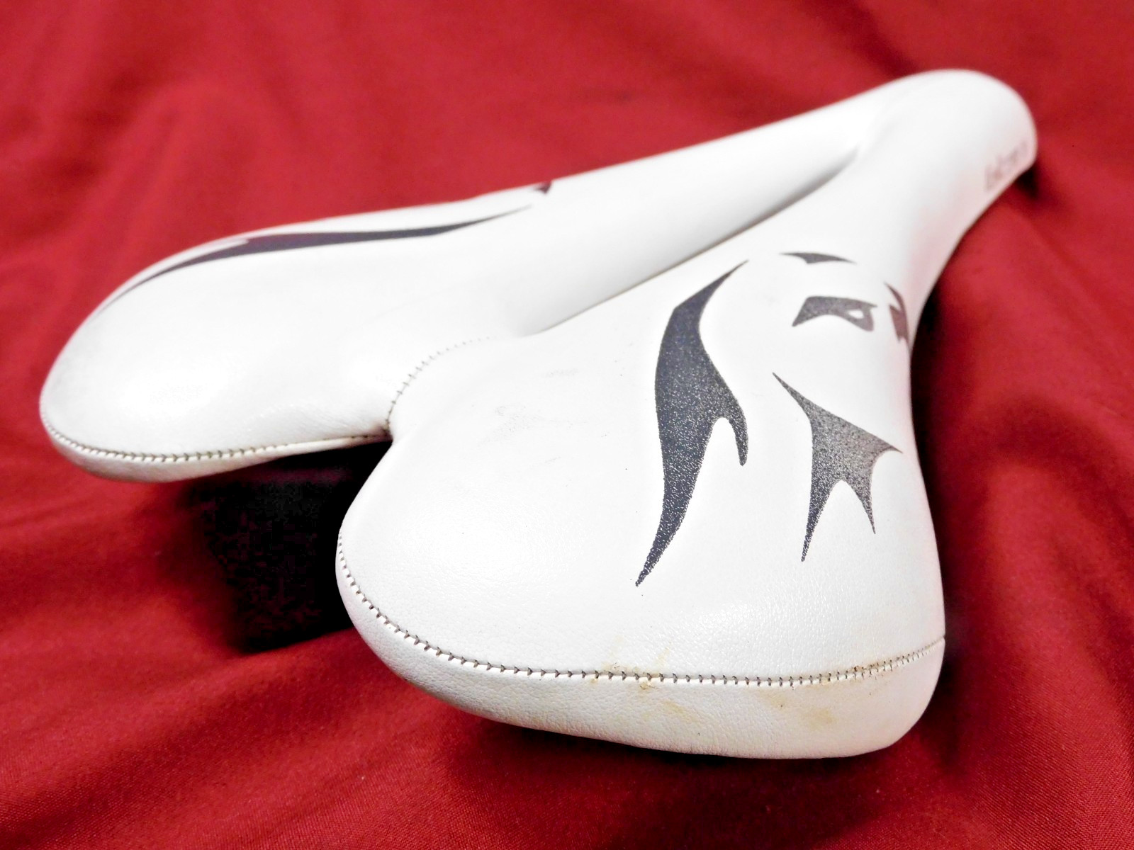 Very Nice White Terry Falcon X Women’s Saddle with Manganese Rails 240 grams
