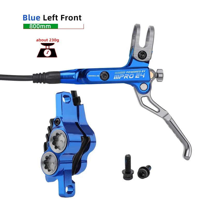 Mountain Bike Hydraulic Brake 800/1550mm Front Rear Brake Cooling Oil Pressure