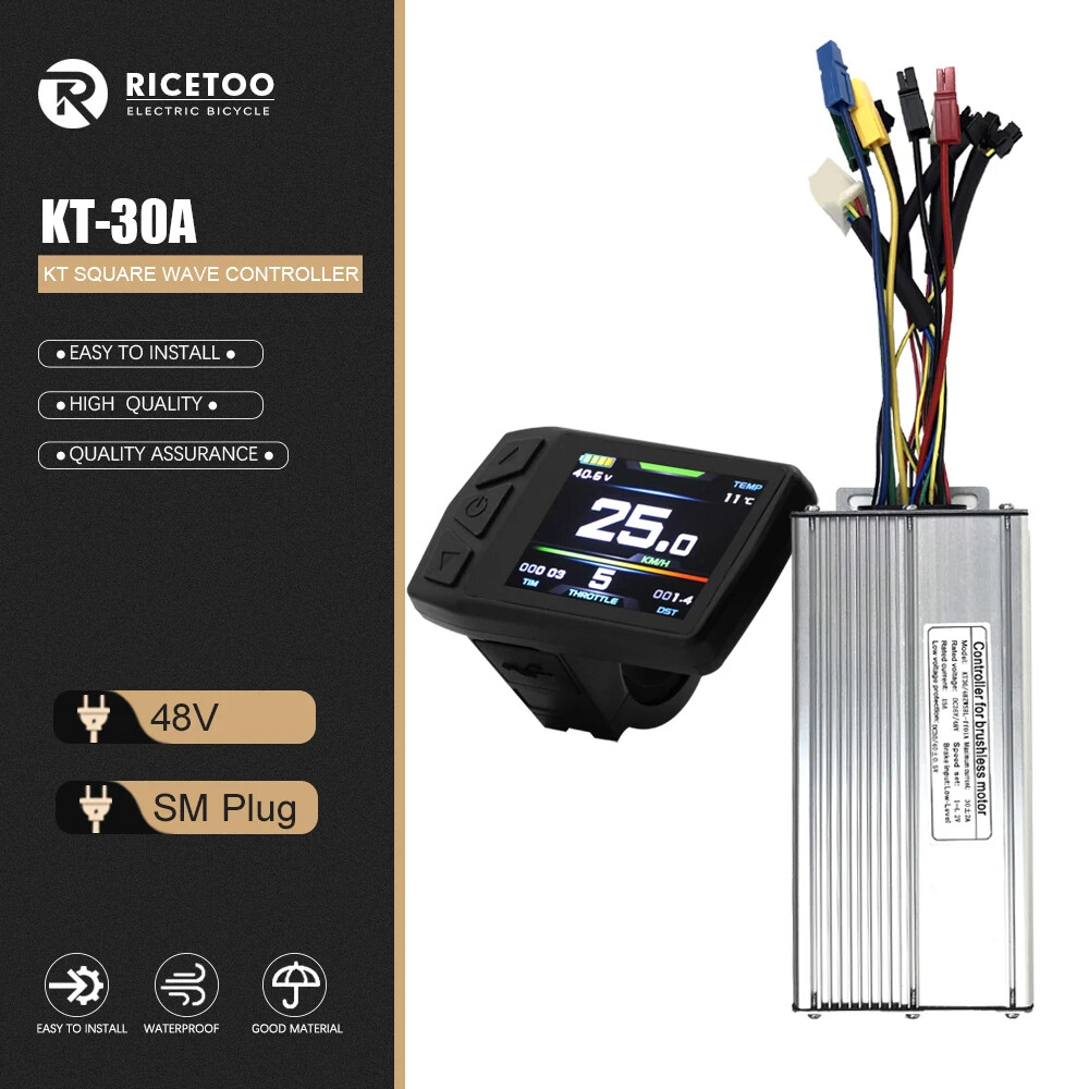 48V 30A 35A 50A E-bike Squarewave Controller for 52V/60-90V 1000W-3000W Motor