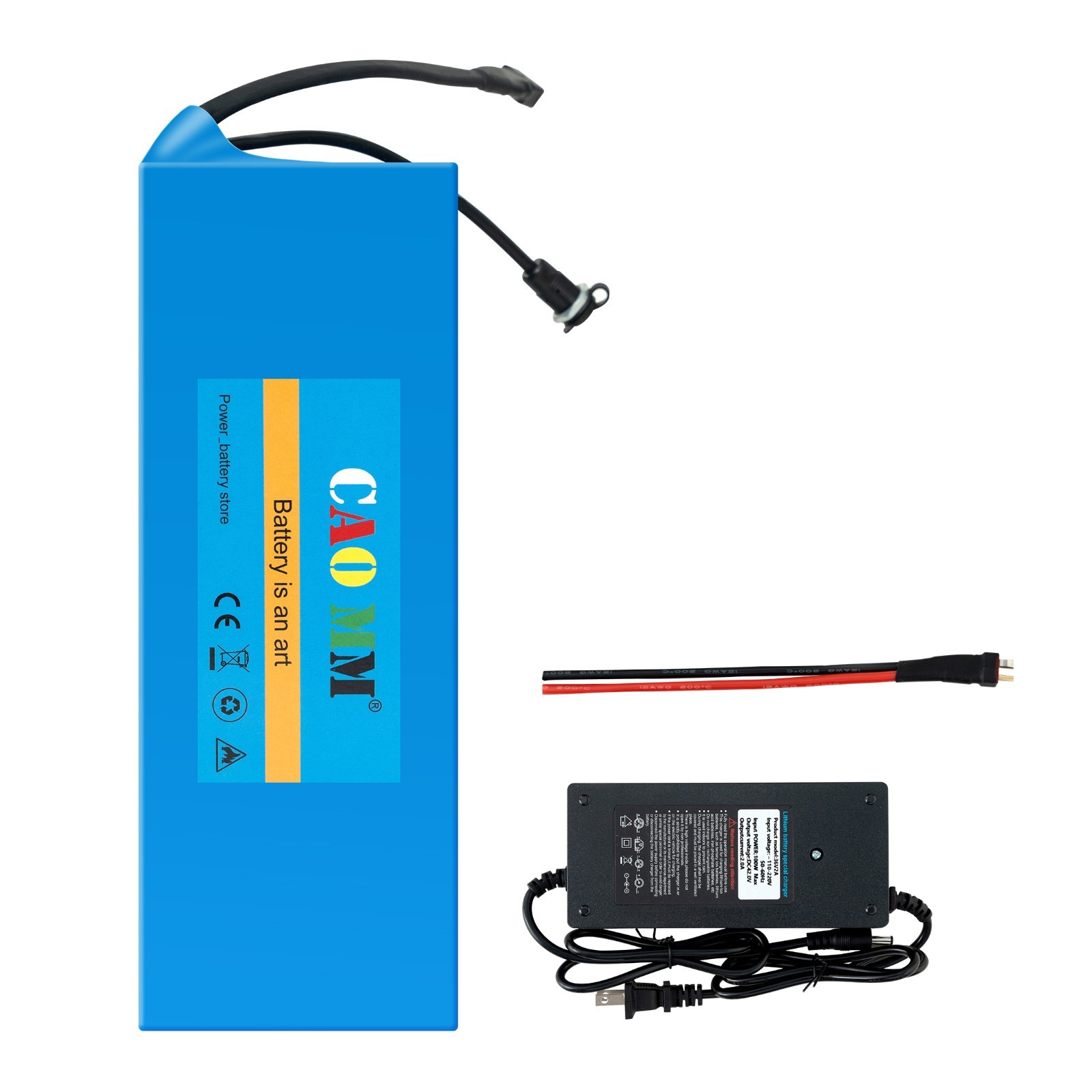 48V Ebike Battery 48V 10AH Lithium Battery for Electric Bicycle 100W-1000W Motor