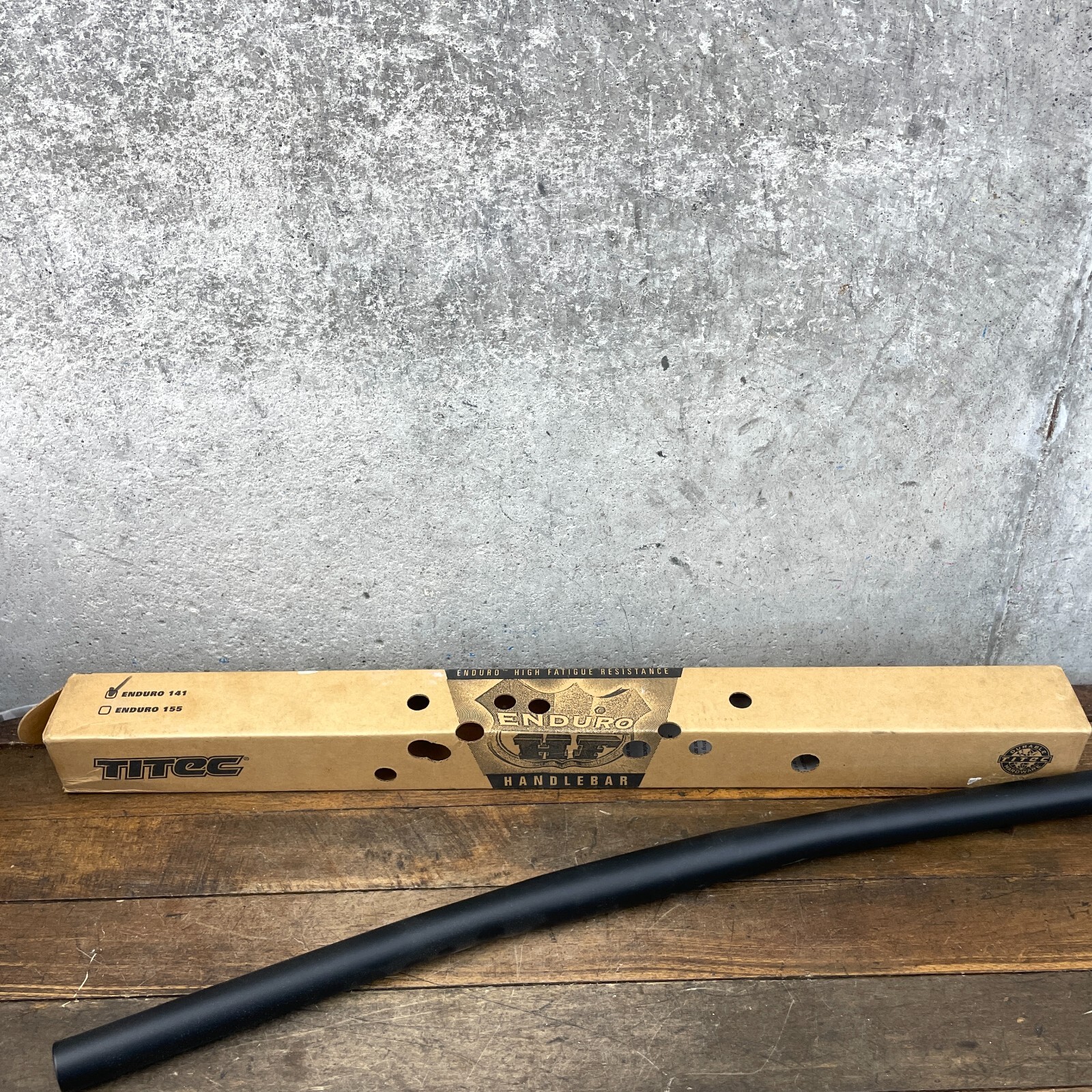 Vintage Titec 141 Enduro Handlebar NOS 25.4 mm Mountain Bike Flat Bar MTB 560