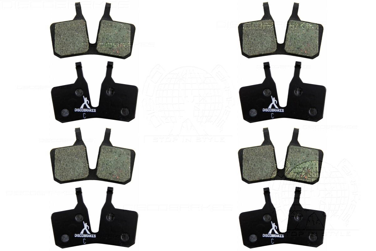 4 sets Ceramic Pro DiscoBrakes Pads for Magura MT5 Disc Brake MT 5, Enduro DH XC