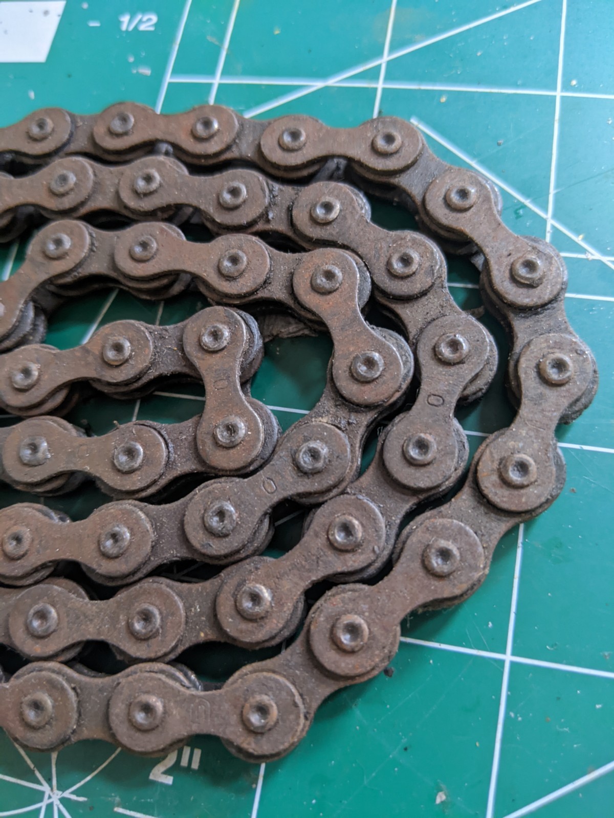 Original Vintage Union W. Germany Derailleur Bicycle Chain 102 Links, Schwinn